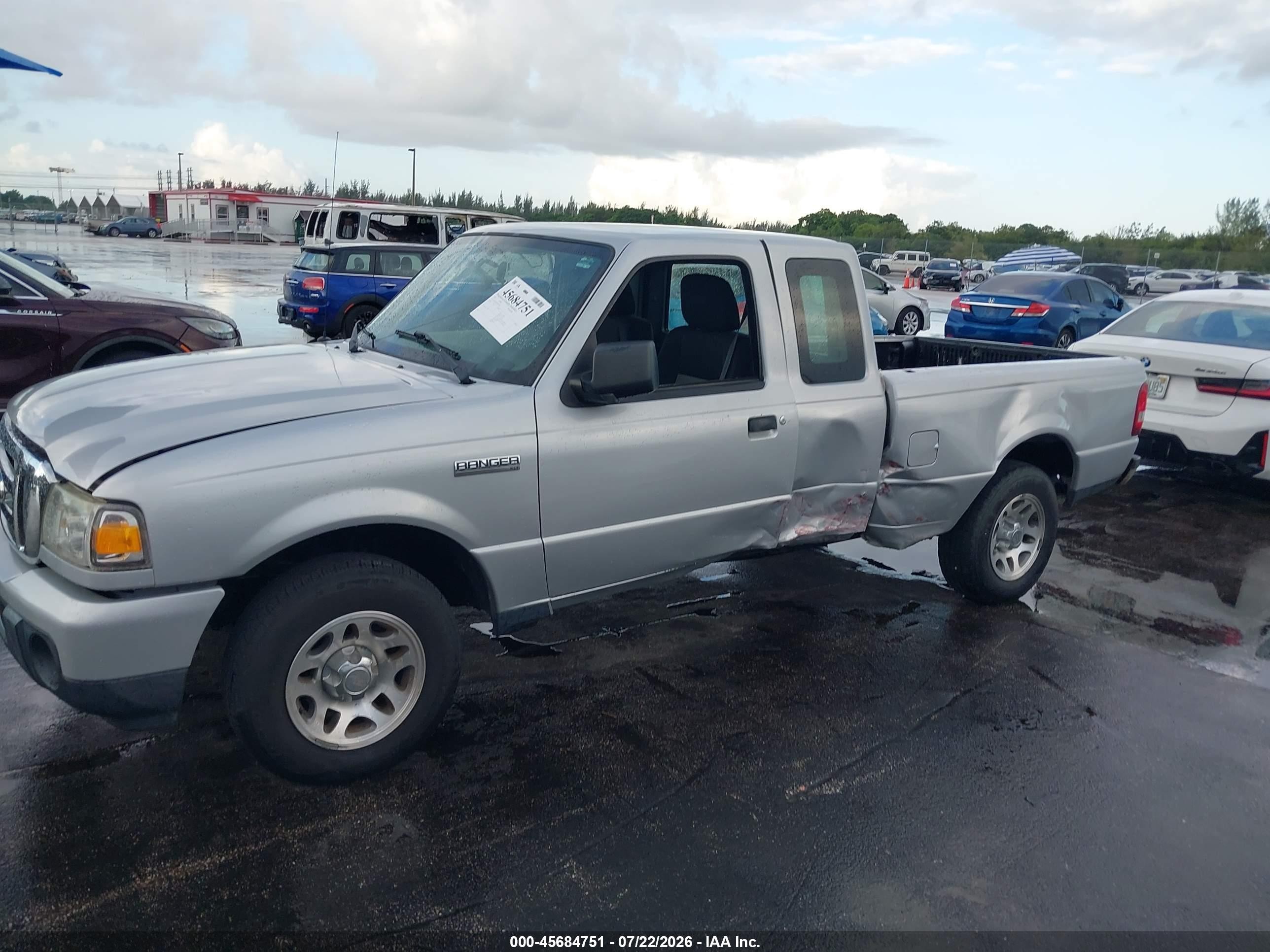 2011 Ford Ranger Xlt Серебряный vin: 1FTKR4EEXBPB08579