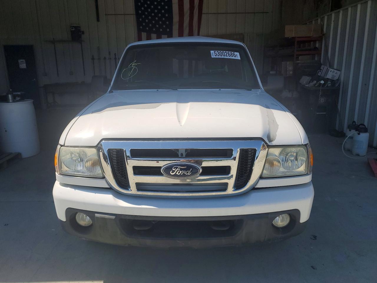 2011 Ford Ranger Super Cab White vin: 1FTKR4FE3BPA07074