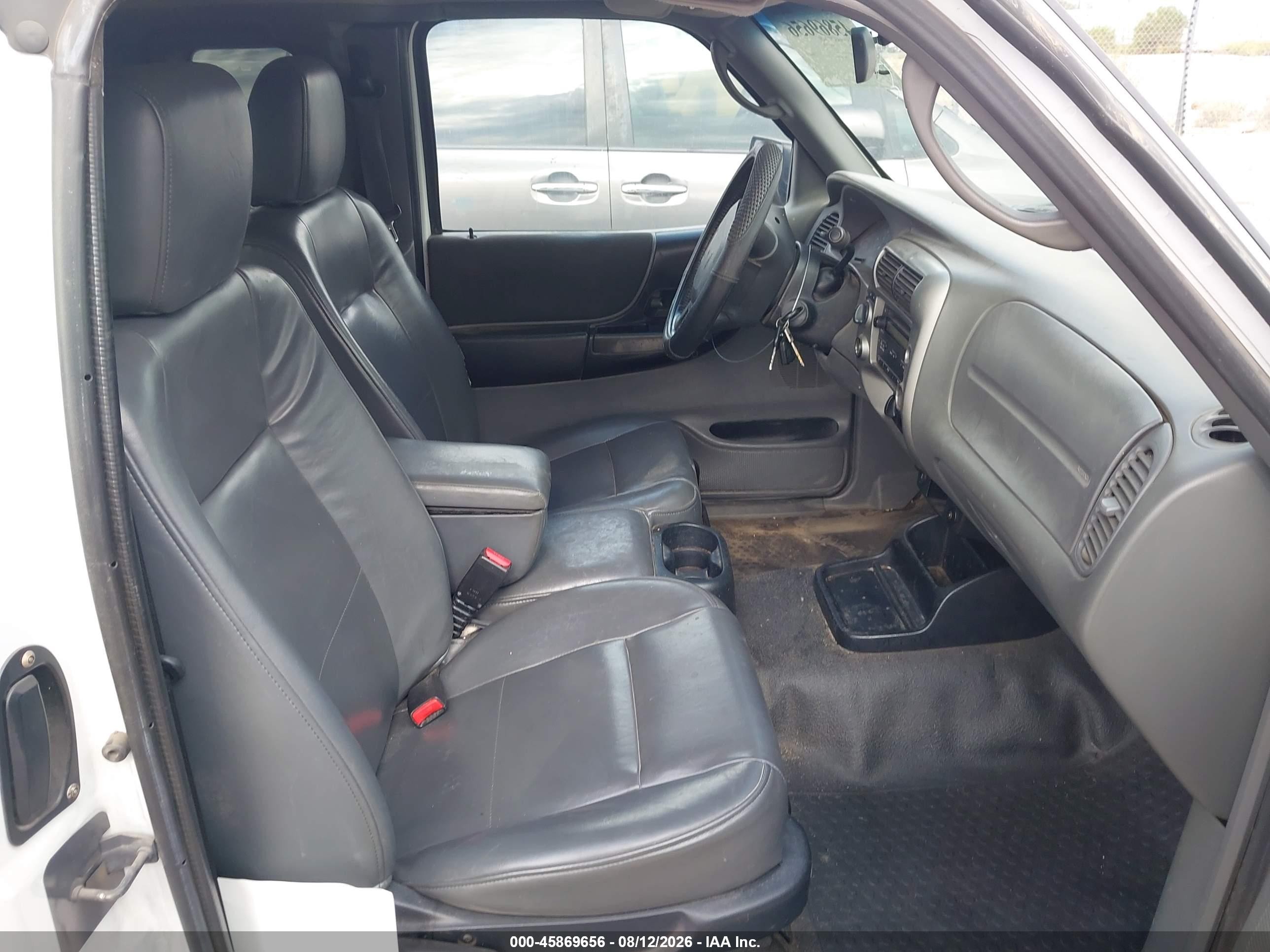 2010 Ford Ranger Sport/xlt White vin: 1FTKR4FE4APA71820