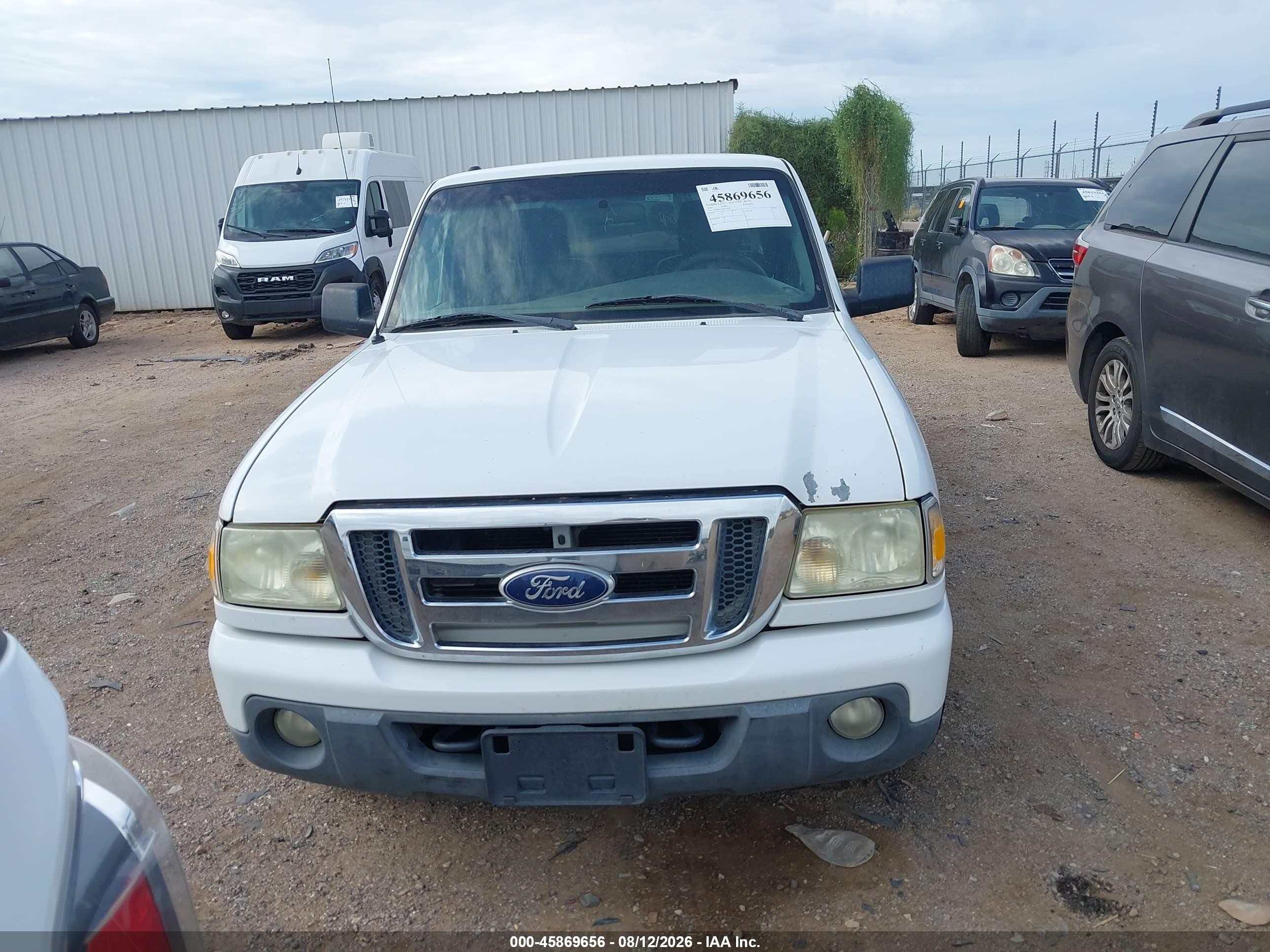 2010 Ford Ranger Sport/xlt White vin: 1FTKR4FE4APA71820