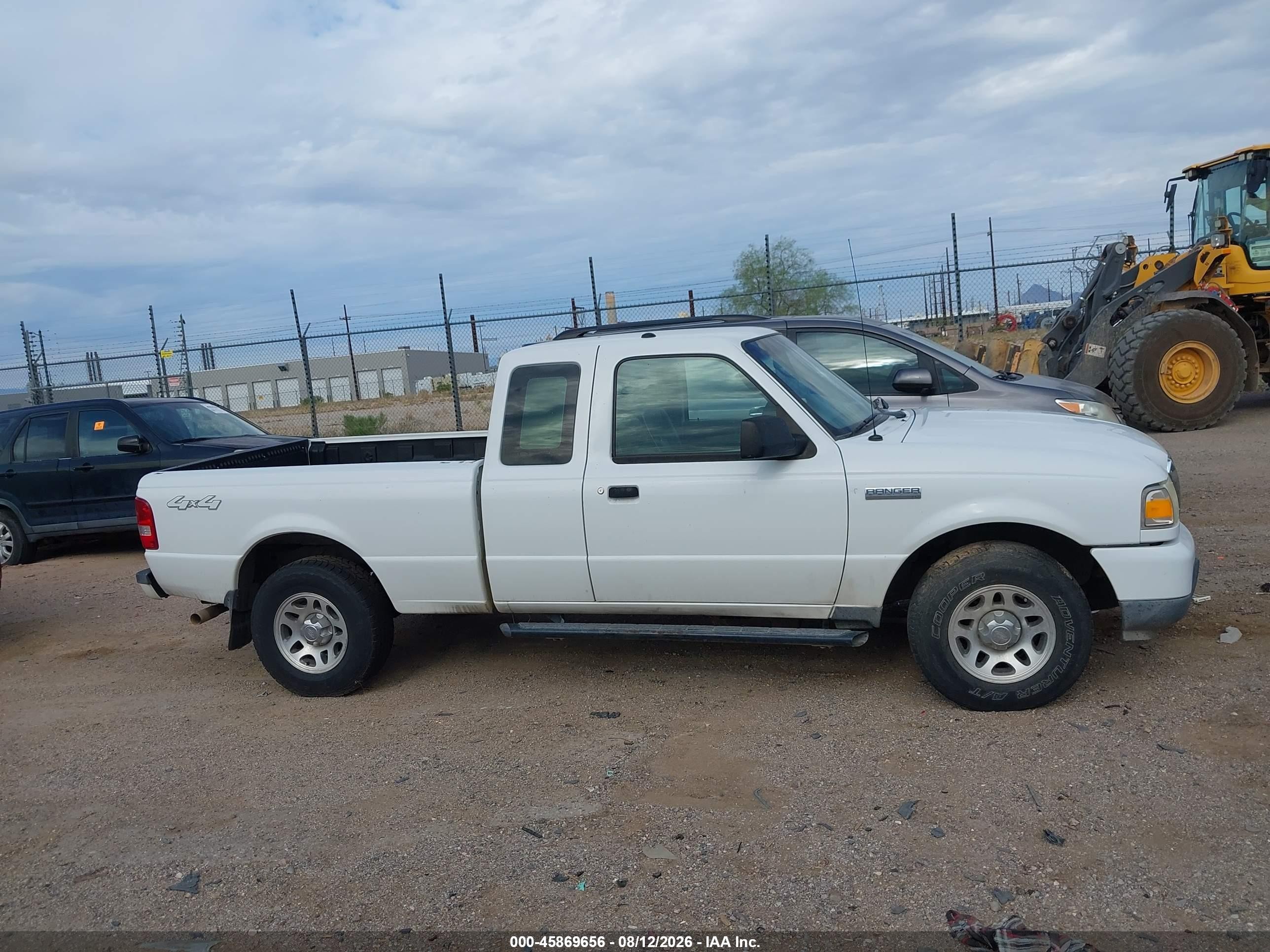 2010 Ford Ranger Sport/xlt White vin: 1FTKR4FE4APA71820