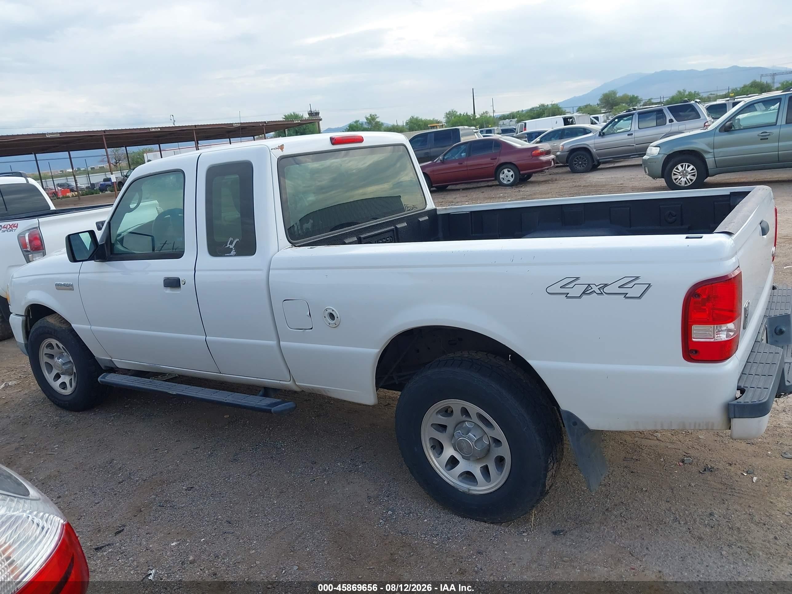 2010 Ford Ranger Sport/xlt White vin: 1FTKR4FE4APA71820
