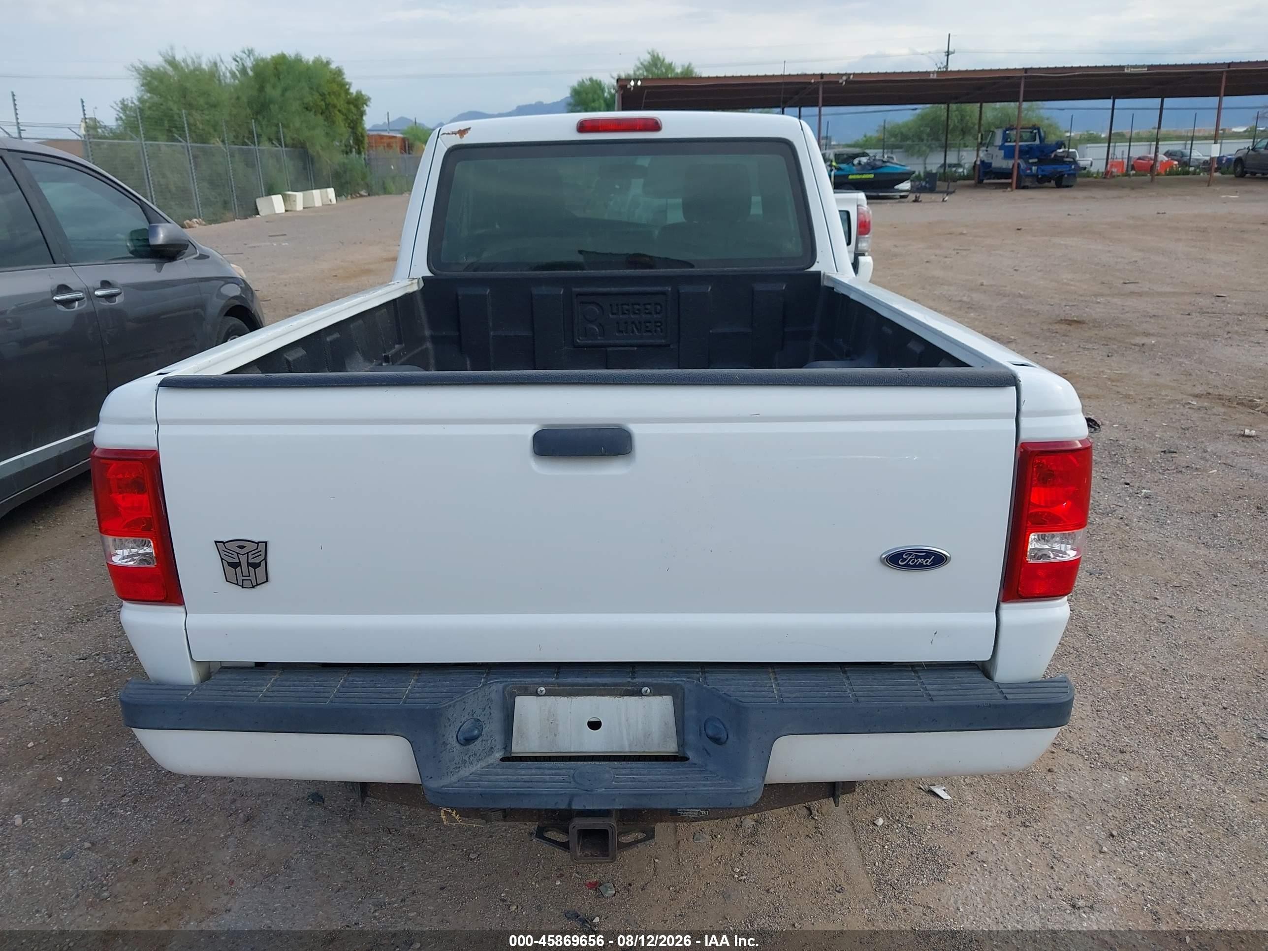 2010 Ford Ranger Sport/xlt White vin: 1FTKR4FE4APA71820