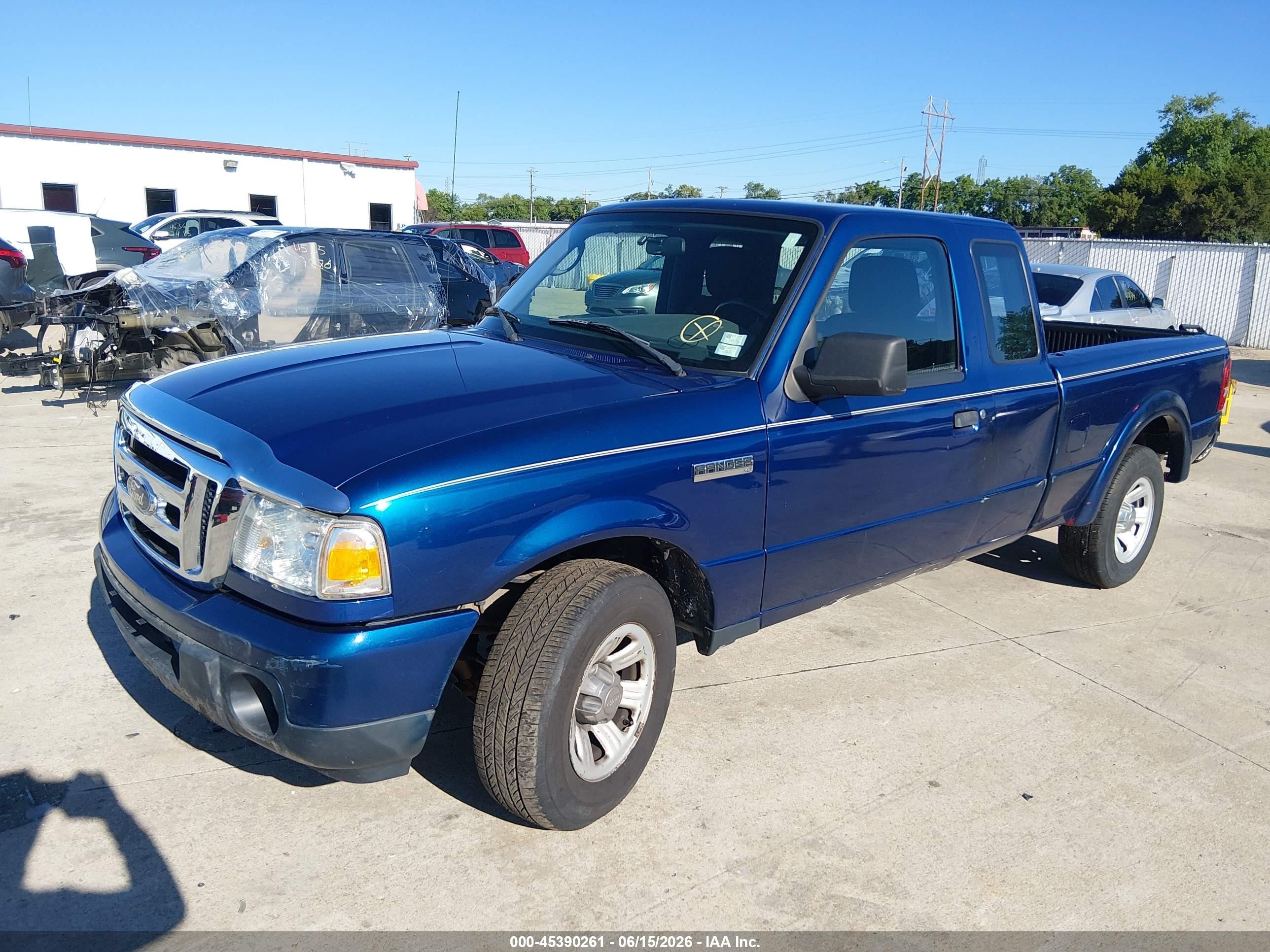 2011 Ford Ranger Xlt Blue vin: 1FTLR1EE5BPA92973