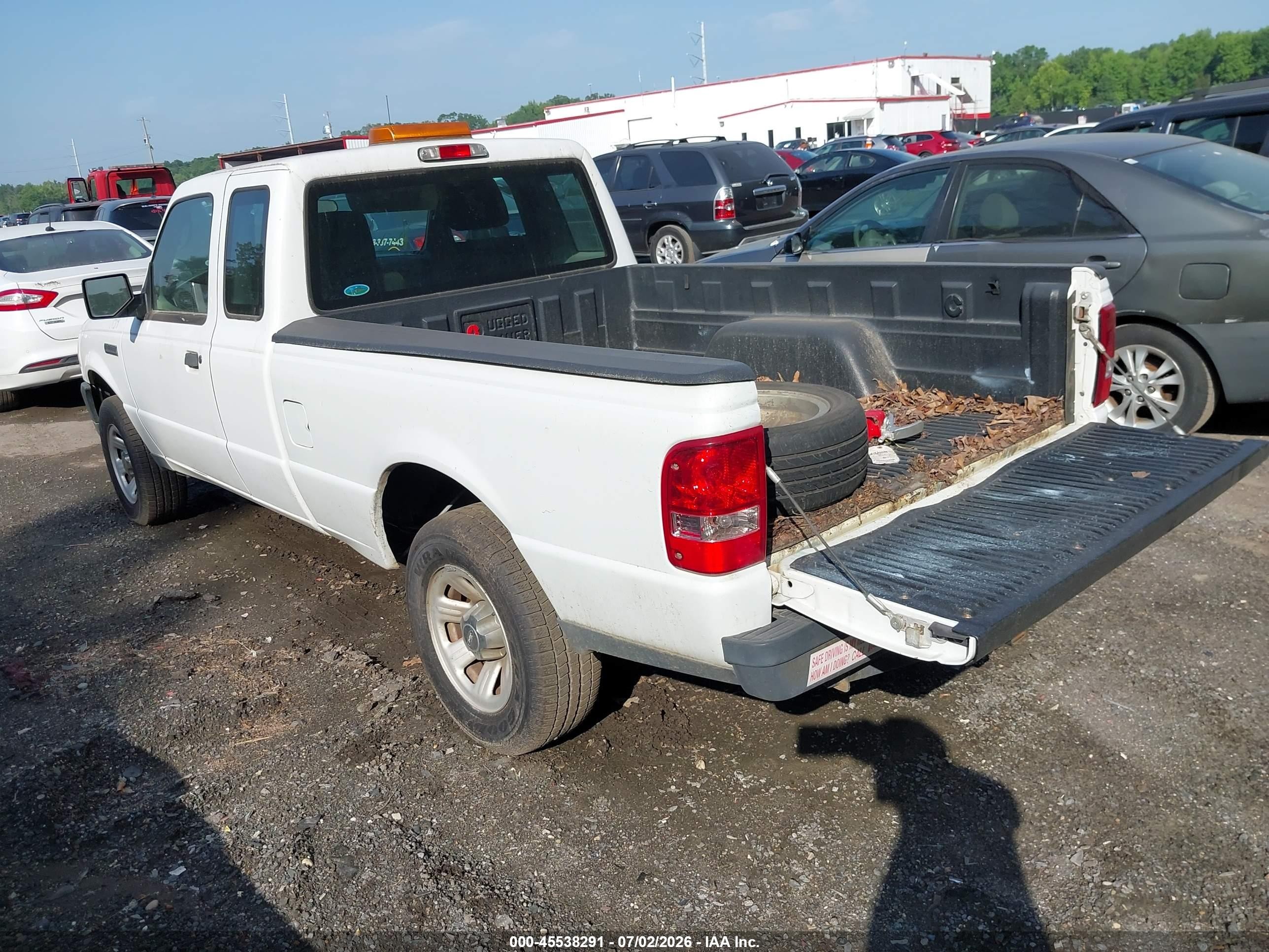 2011 Ford Ranger Sport/xl/xlt White vin: 1FTLR1EE7BPB17016