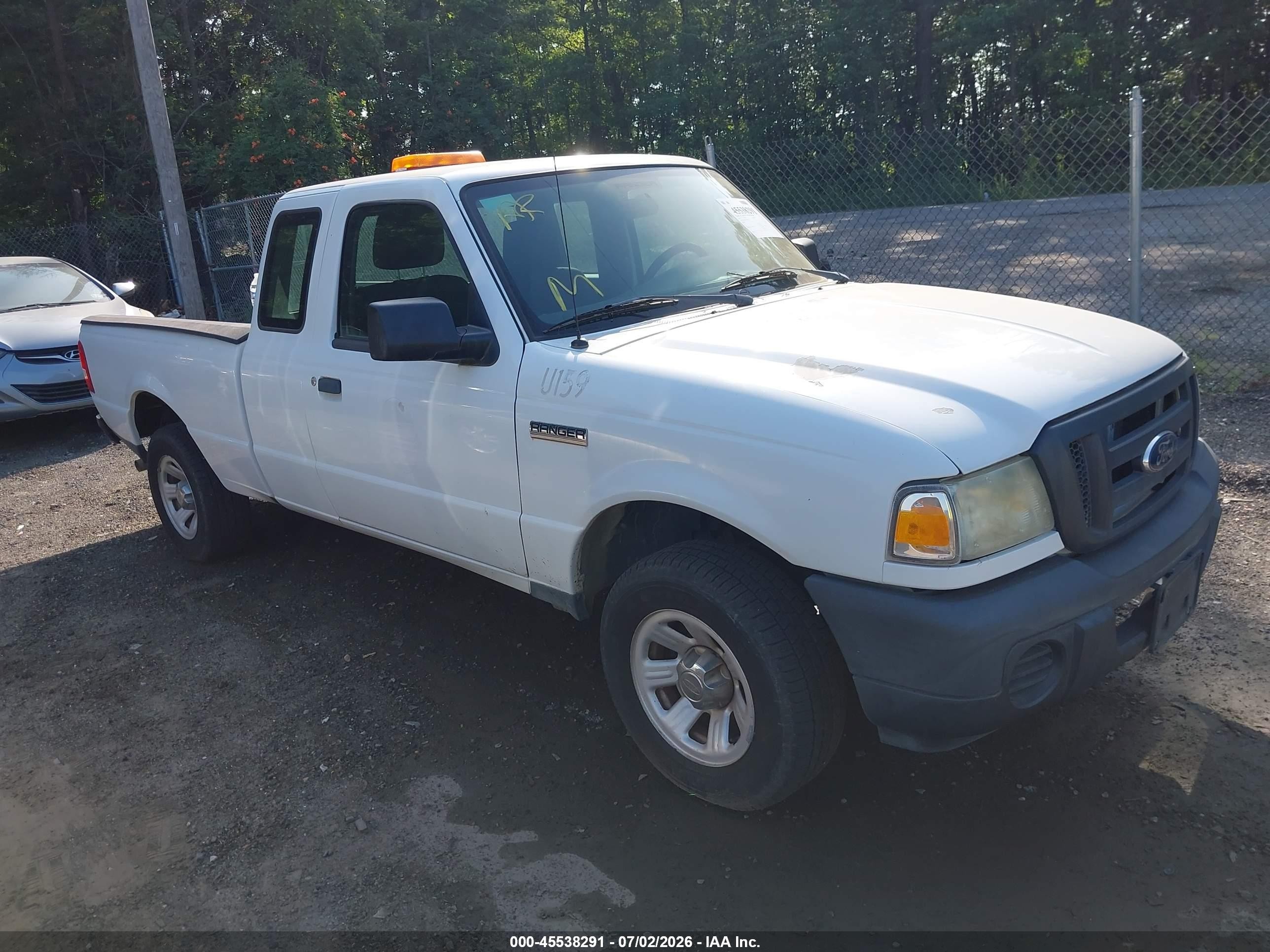 2011 Ford Ranger Sport/xl/xlt White vin: 1FTLR1EE7BPB17016