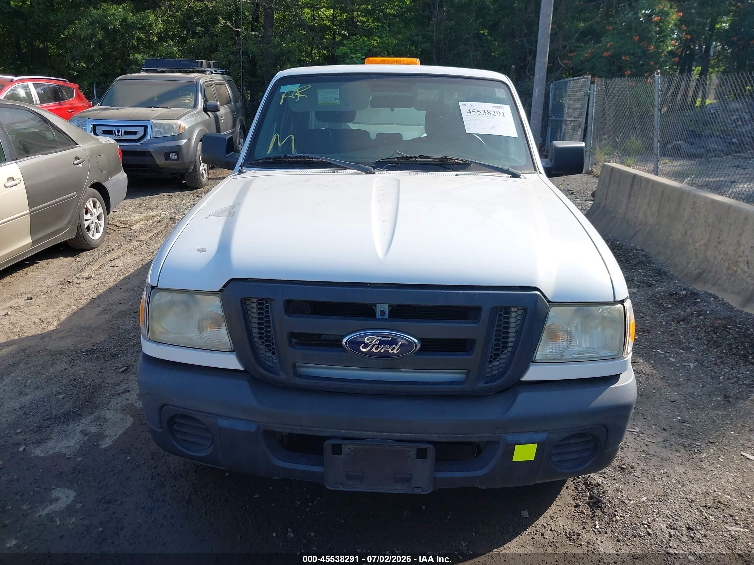 2011 Ford Ranger Sport/xl/xlt White vin: 1FTLR1EE7BPB17016