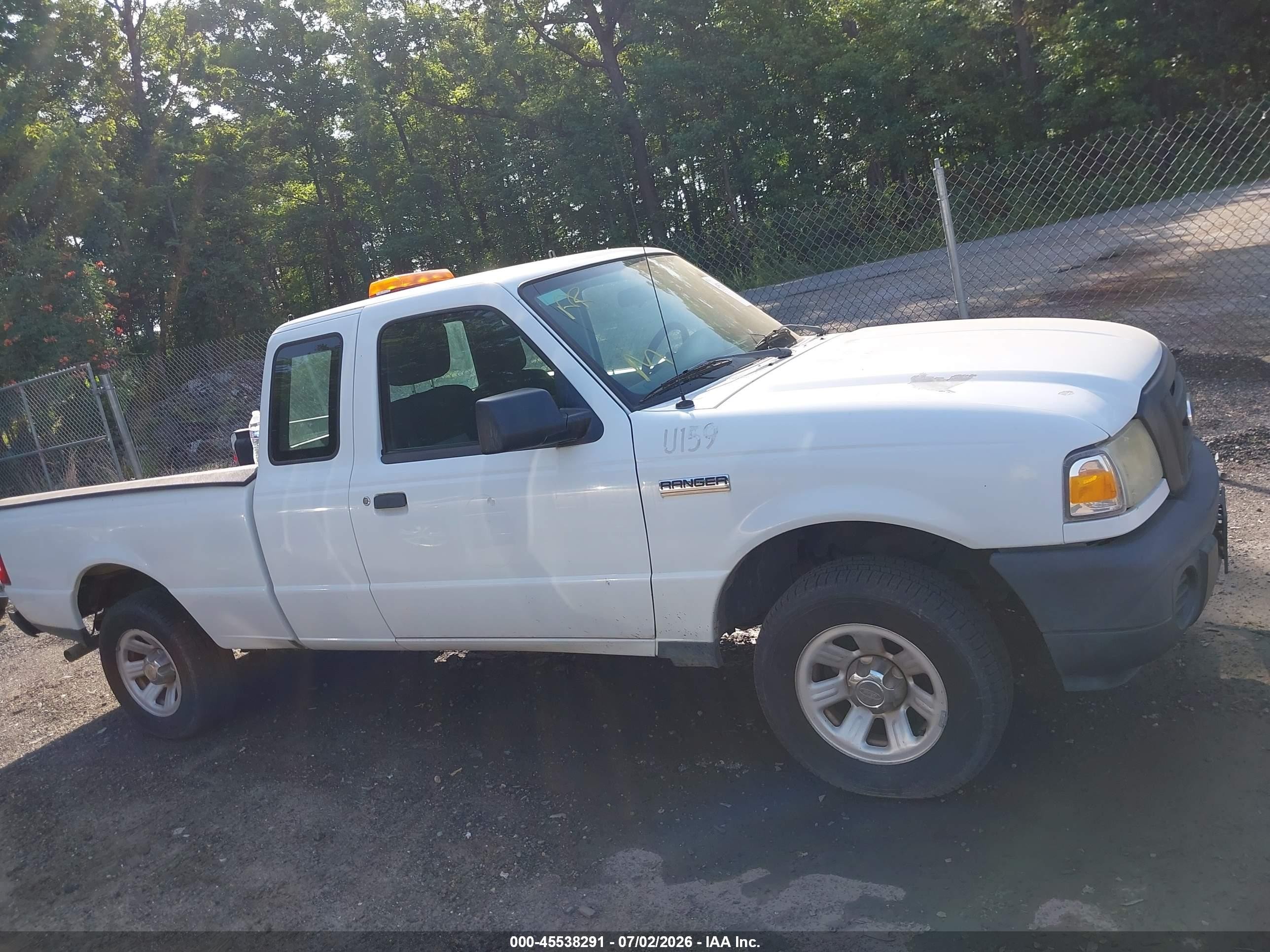 2011 Ford Ranger Sport/xl/xlt White vin: 1FTLR1EE7BPB17016