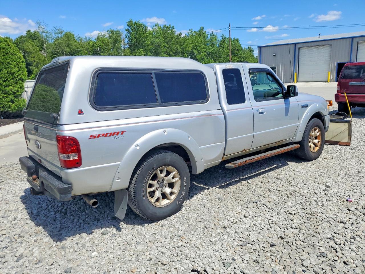 2010 Ford Ranger Super Cab Silver vin: 1FTLR4FE0APA09660