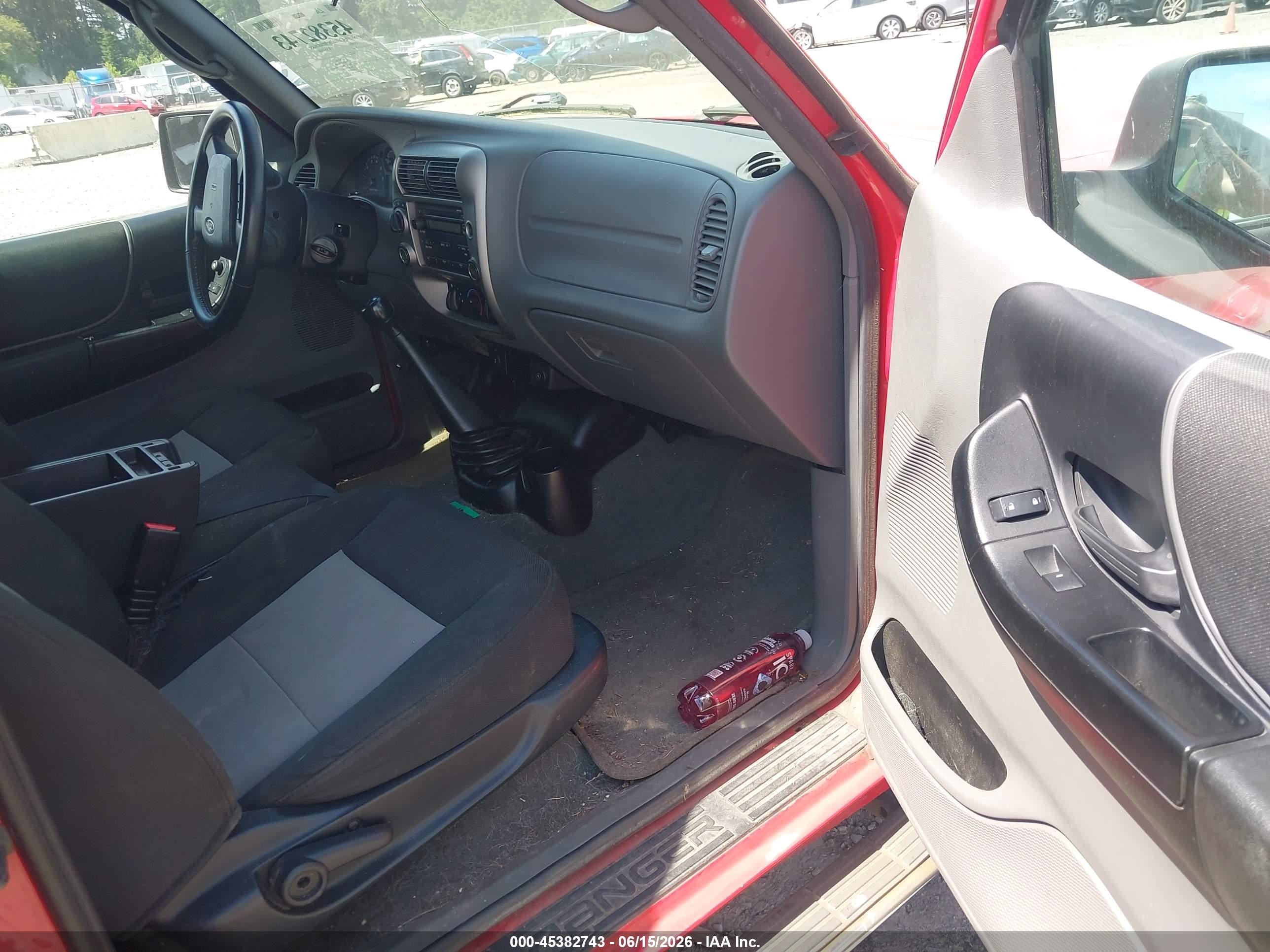2010 Ford Ranger Sport/xlt Red vin: 1FTLR4FE0APA19413