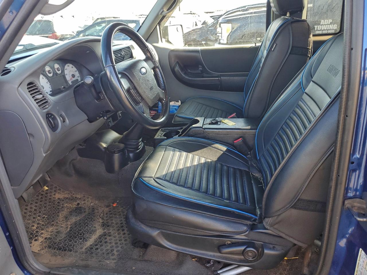 2010 Ford Ranger Blue vin: 1FTLR4FE0APA29732