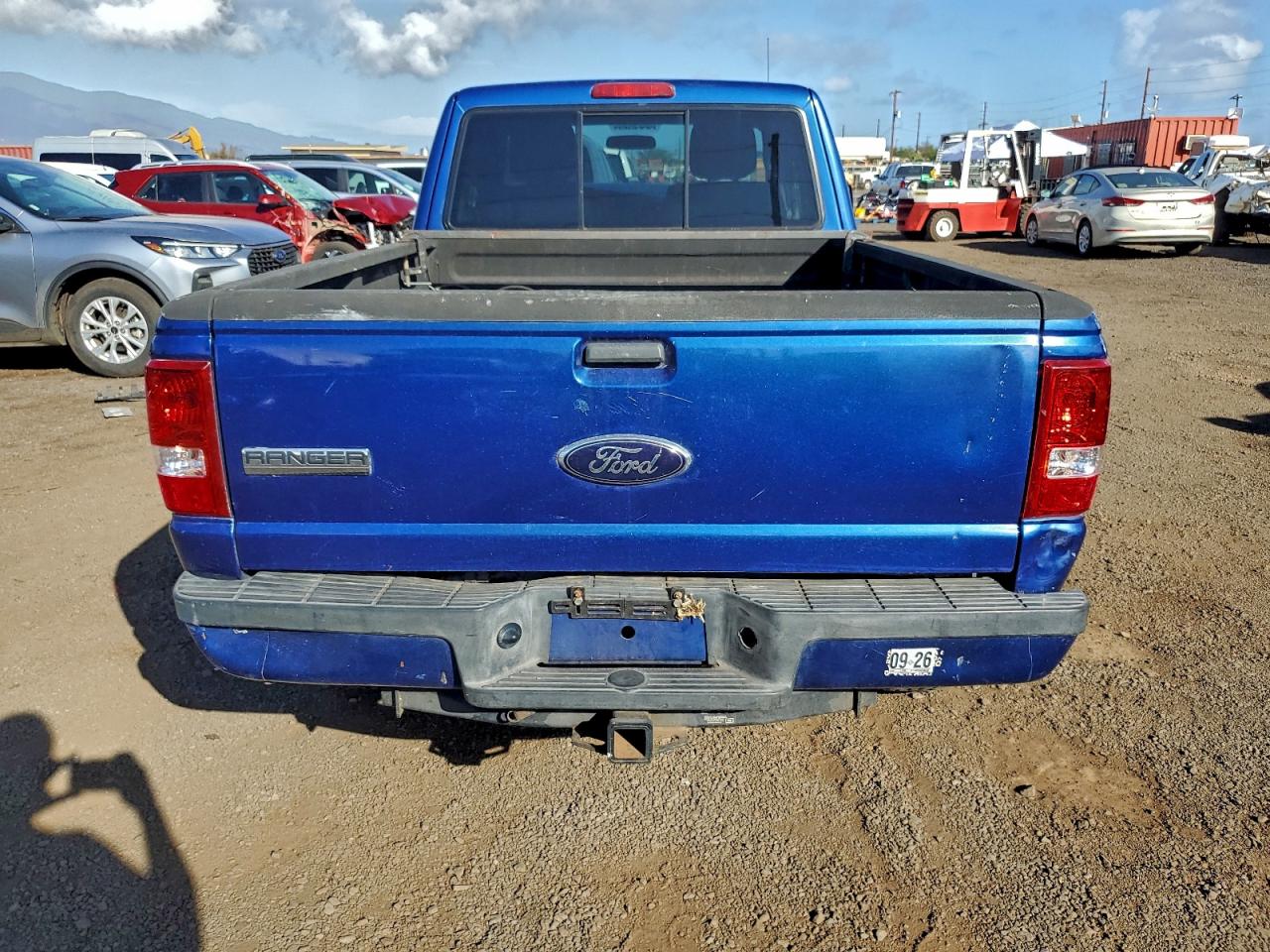 2010 Ford Ranger Blue vin: 1FTLR4FE0APA29732