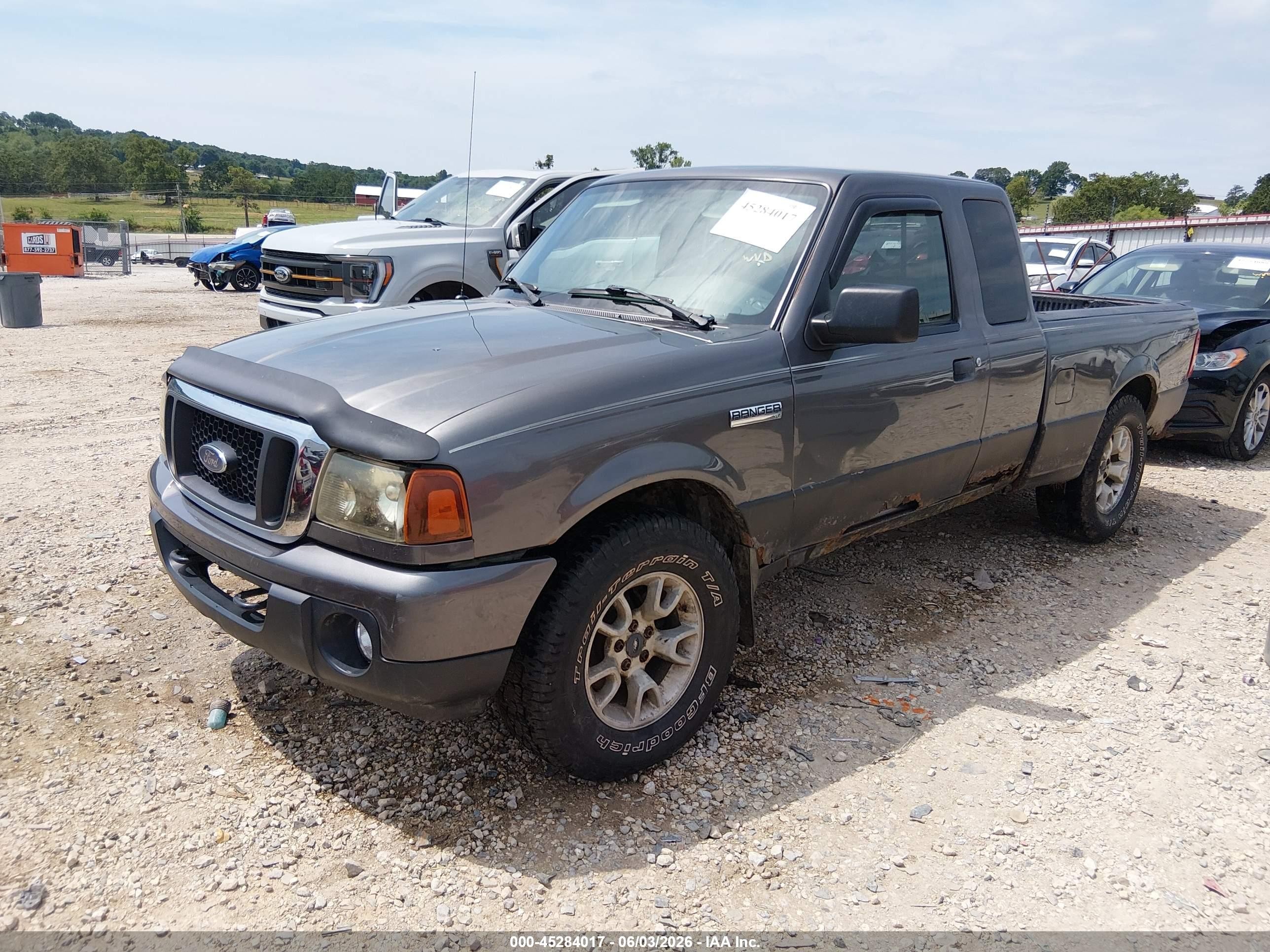 2010 Ford Ranger Sport/xlt Gray vin: 1FTLR4FE0APA59412
