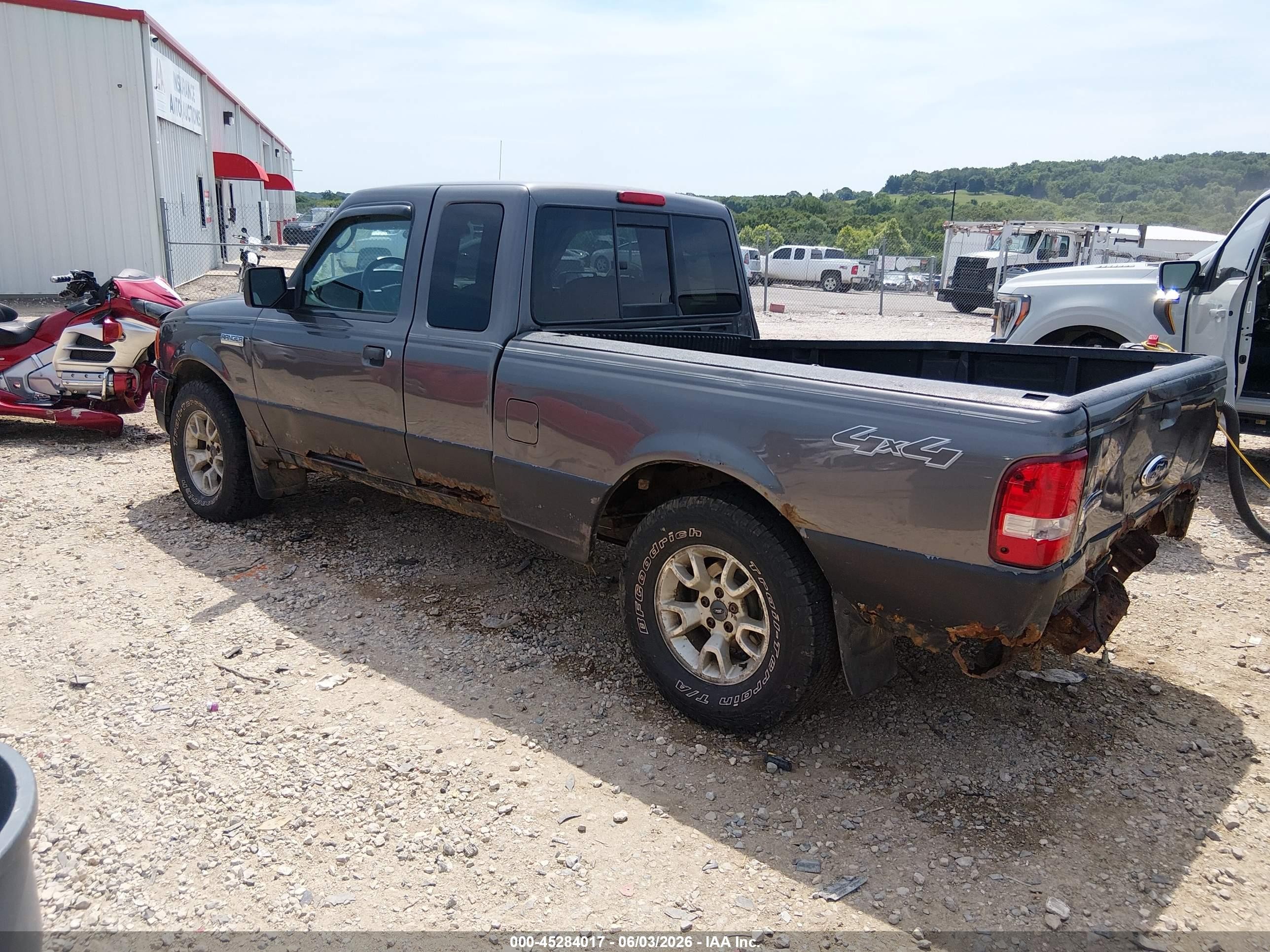 2010 Ford Ranger Sport/xlt Gray vin: 1FTLR4FE0APA59412