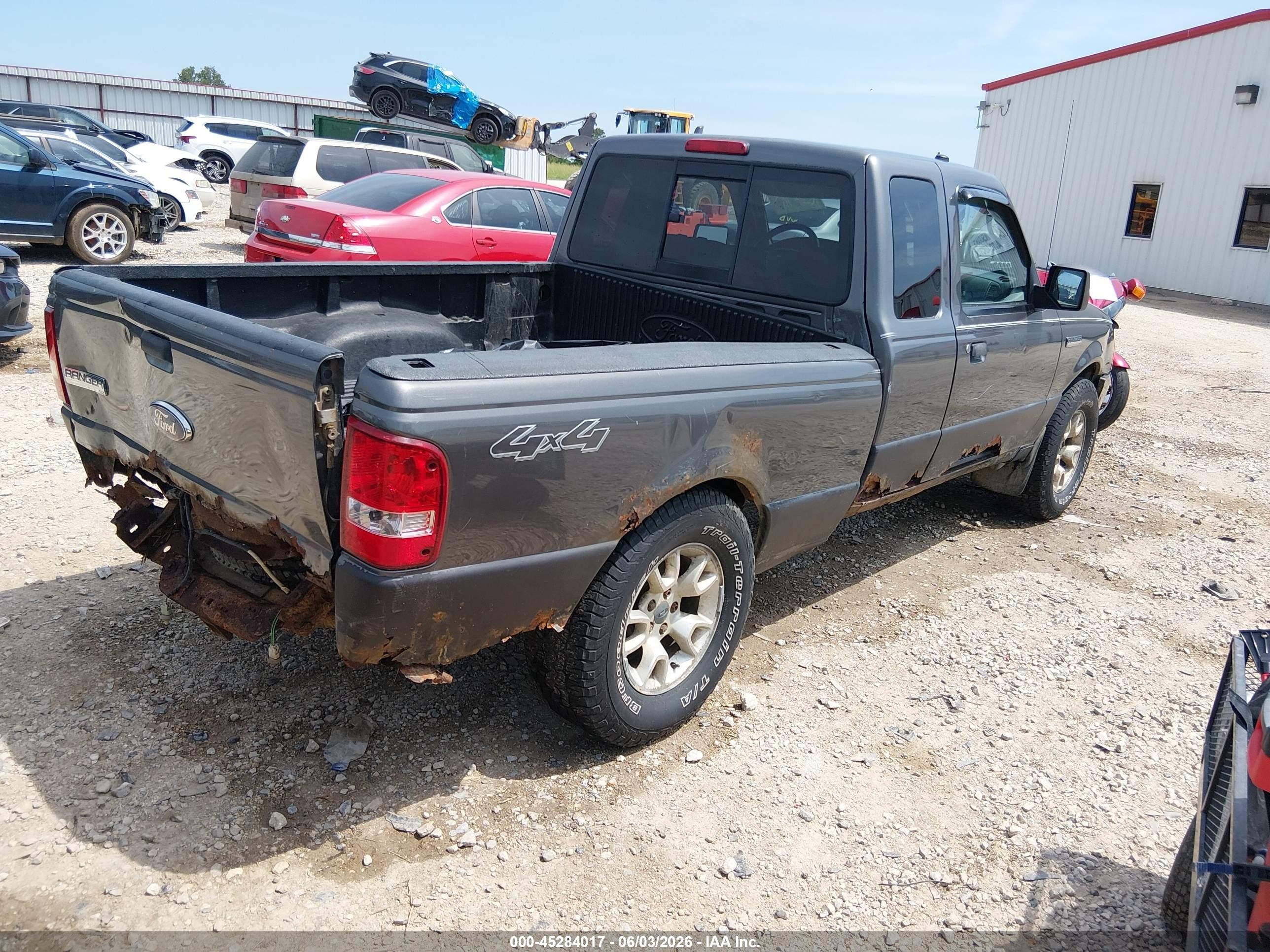 2010 Ford Ranger Sport/xlt Gray vin: 1FTLR4FE0APA59412