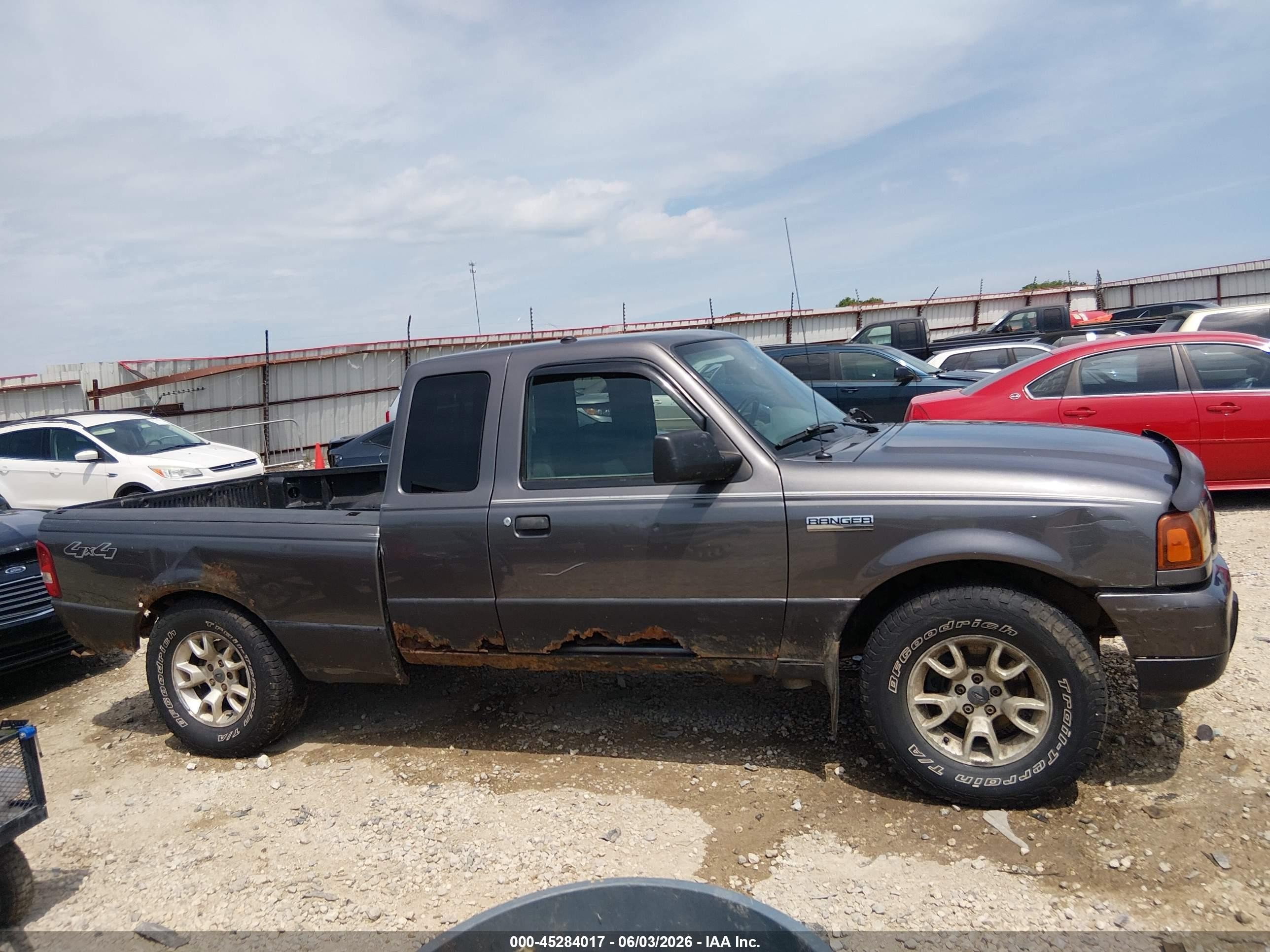 2010 Ford Ranger Sport/xlt Gray vin: 1FTLR4FE0APA59412