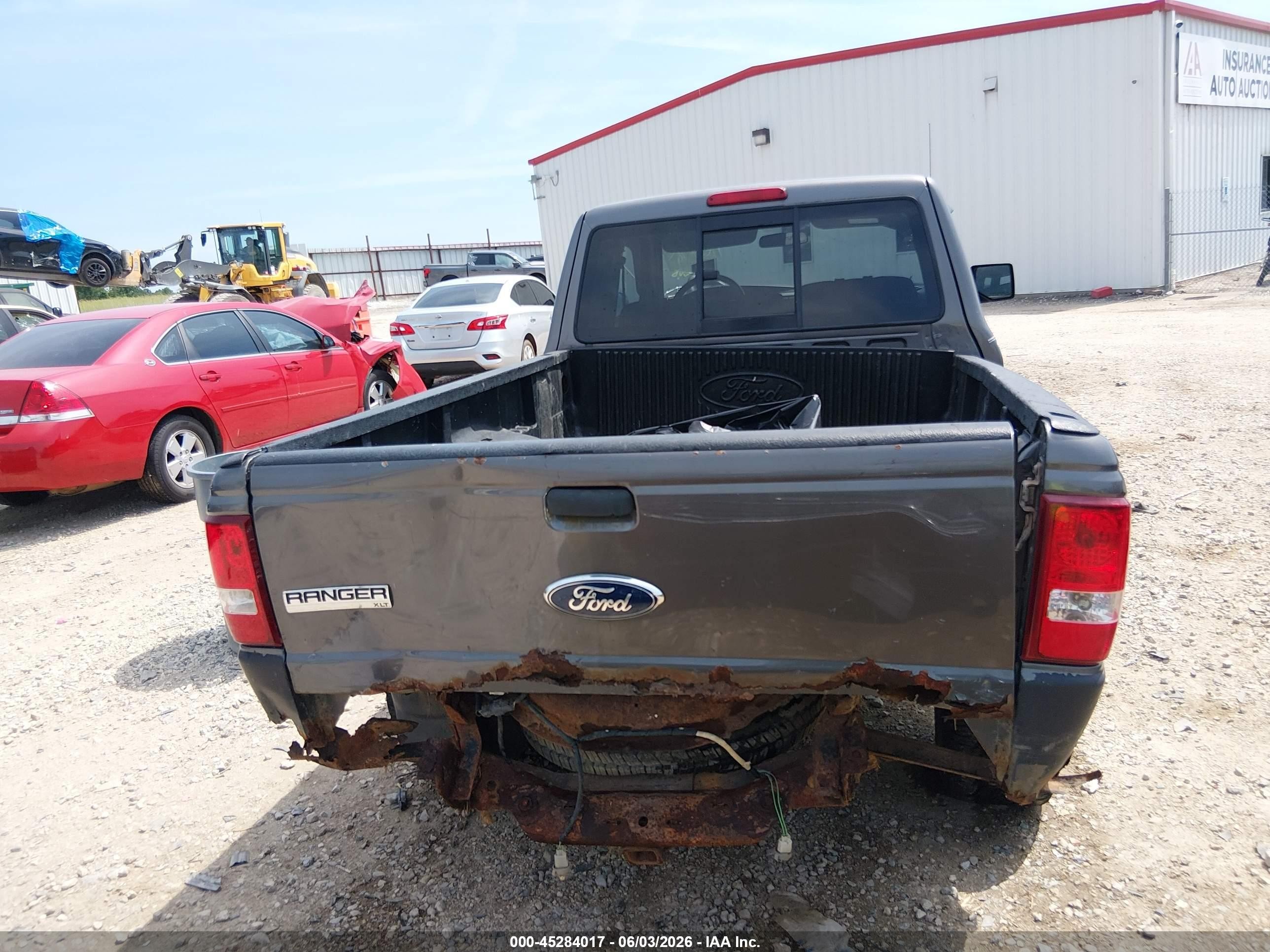 2010 Ford Ranger Sport/xlt Gray vin: 1FTLR4FE0APA59412