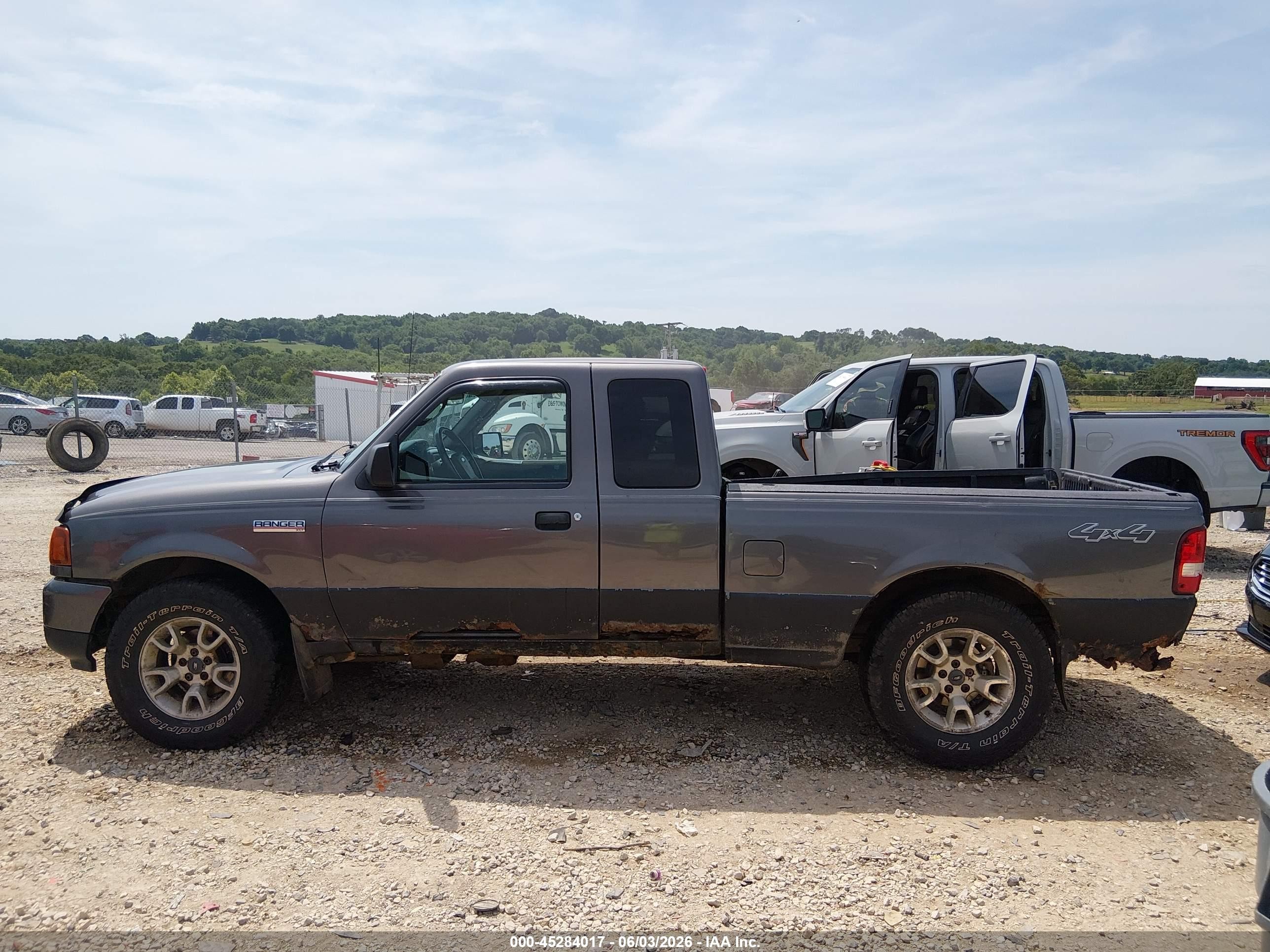 2010 Ford Ranger Sport/xlt Gray vin: 1FTLR4FE0APA59412