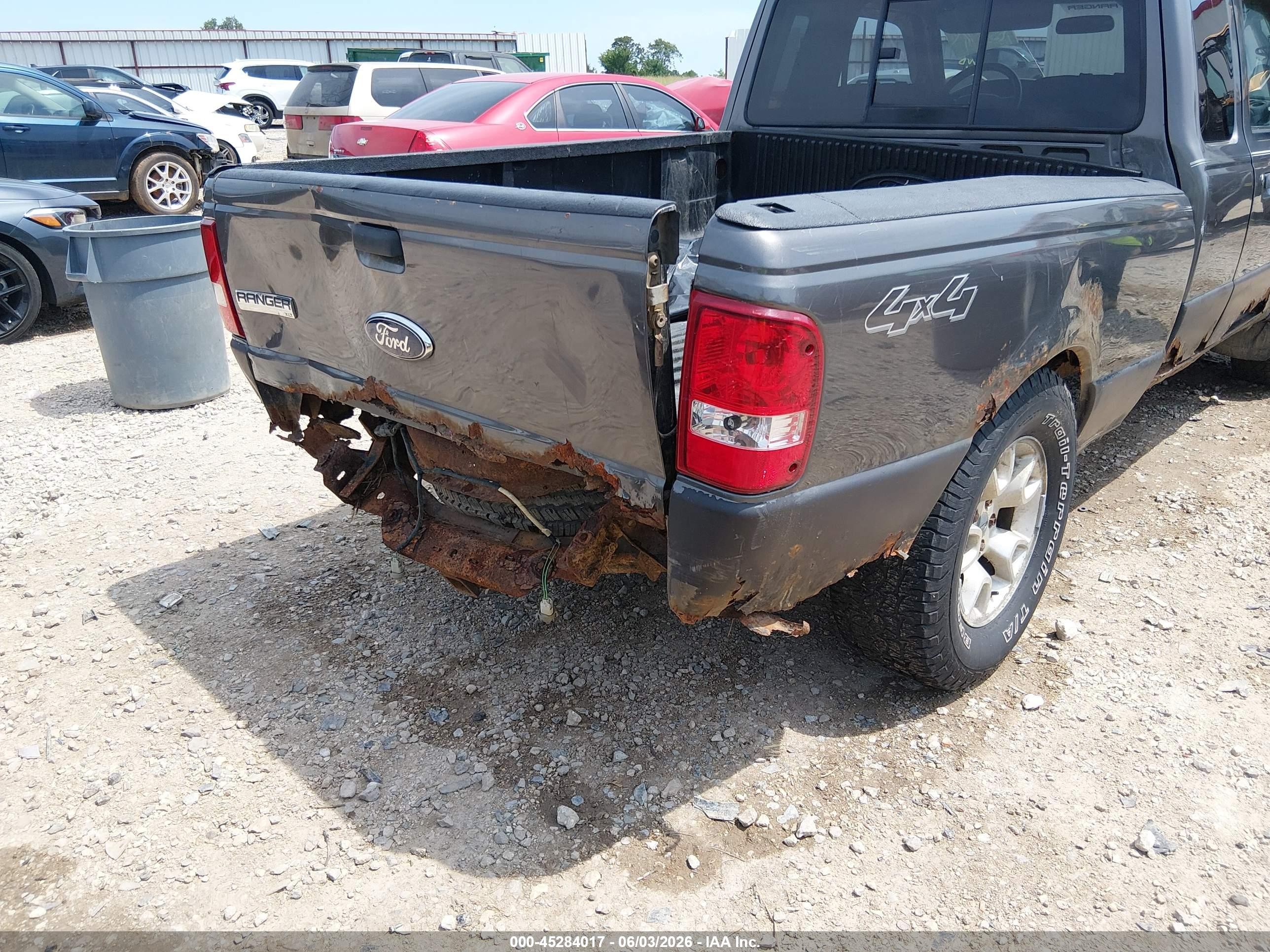 2010 Ford Ranger Sport/xlt Gray vin: 1FTLR4FE0APA59412