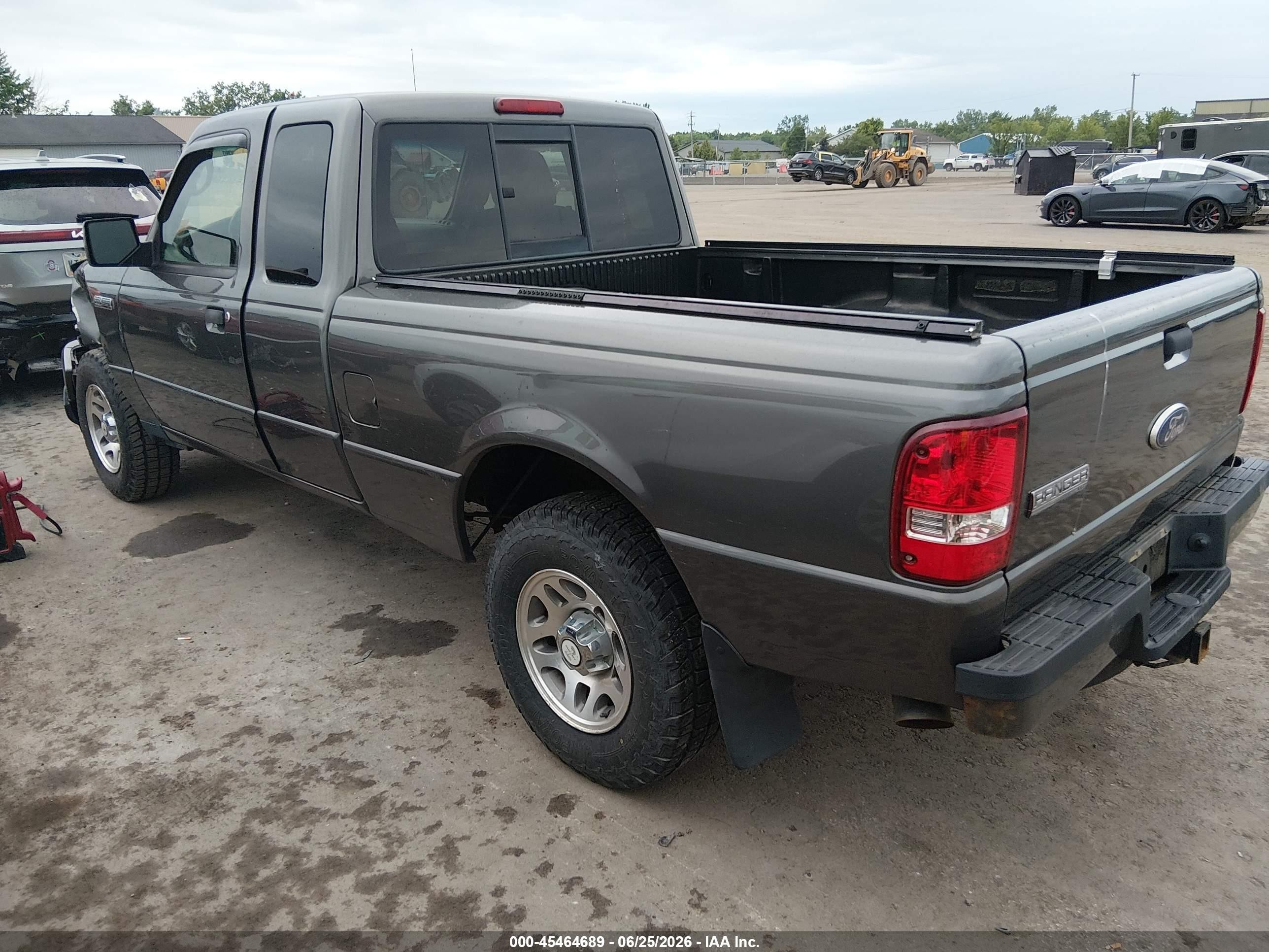 2010 Ford Ranger Xlt Gray vin: 1FTLR4FE0APA67591
