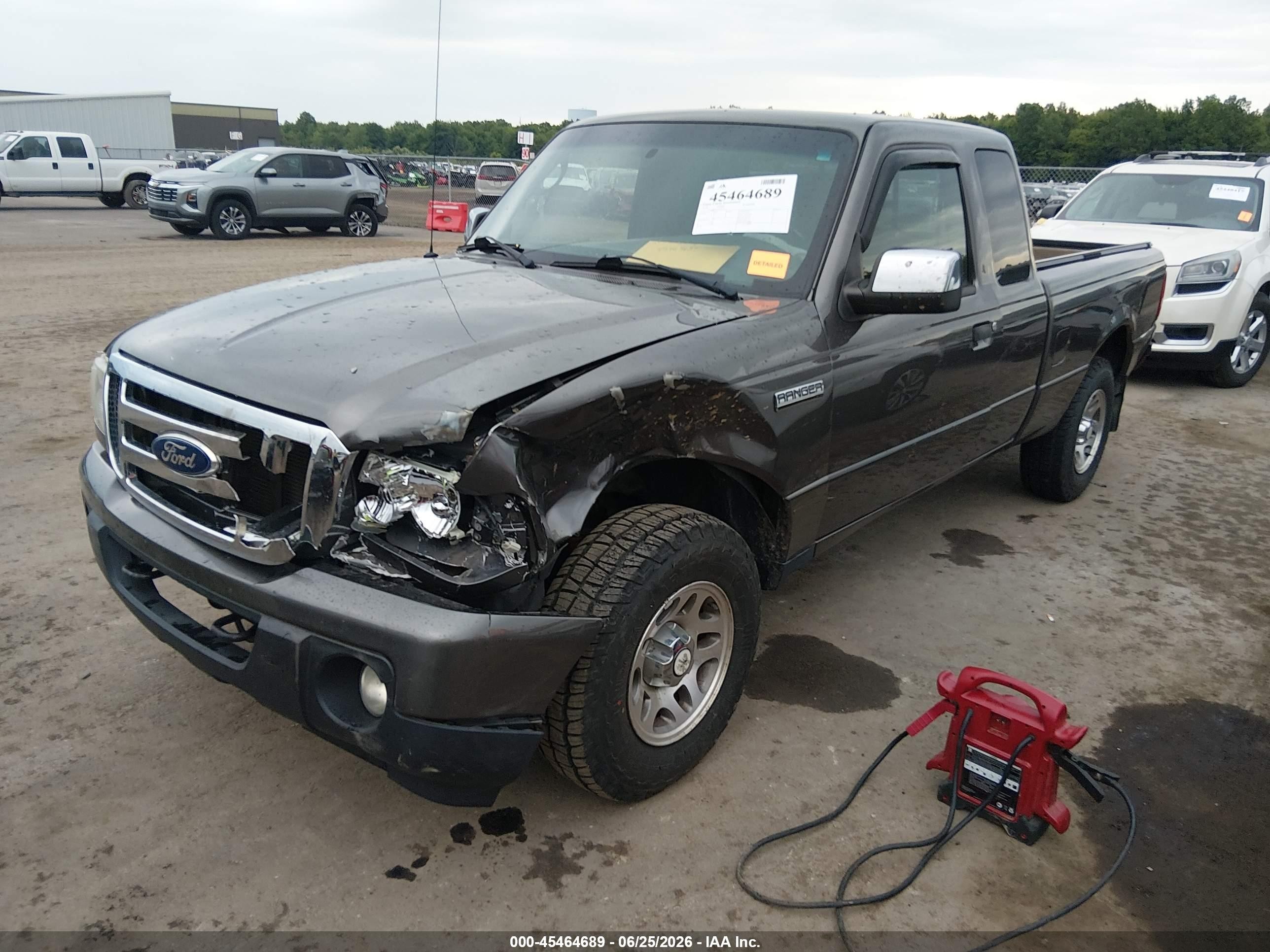 2010 Ford Ranger Xlt Gray vin: 1FTLR4FE0APA67591