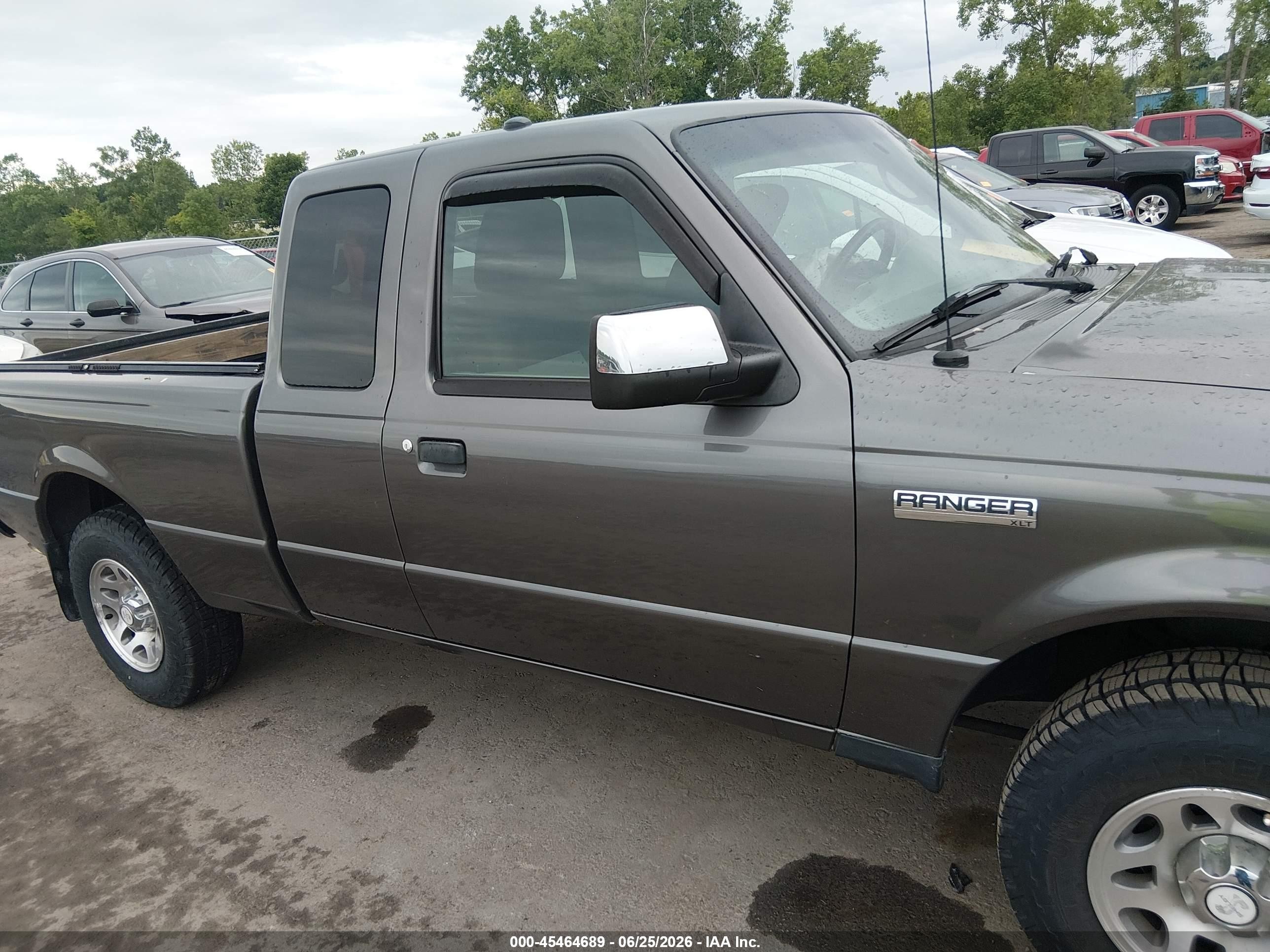 2010 Ford Ranger Xlt Gray vin: 1FTLR4FE0APA67591