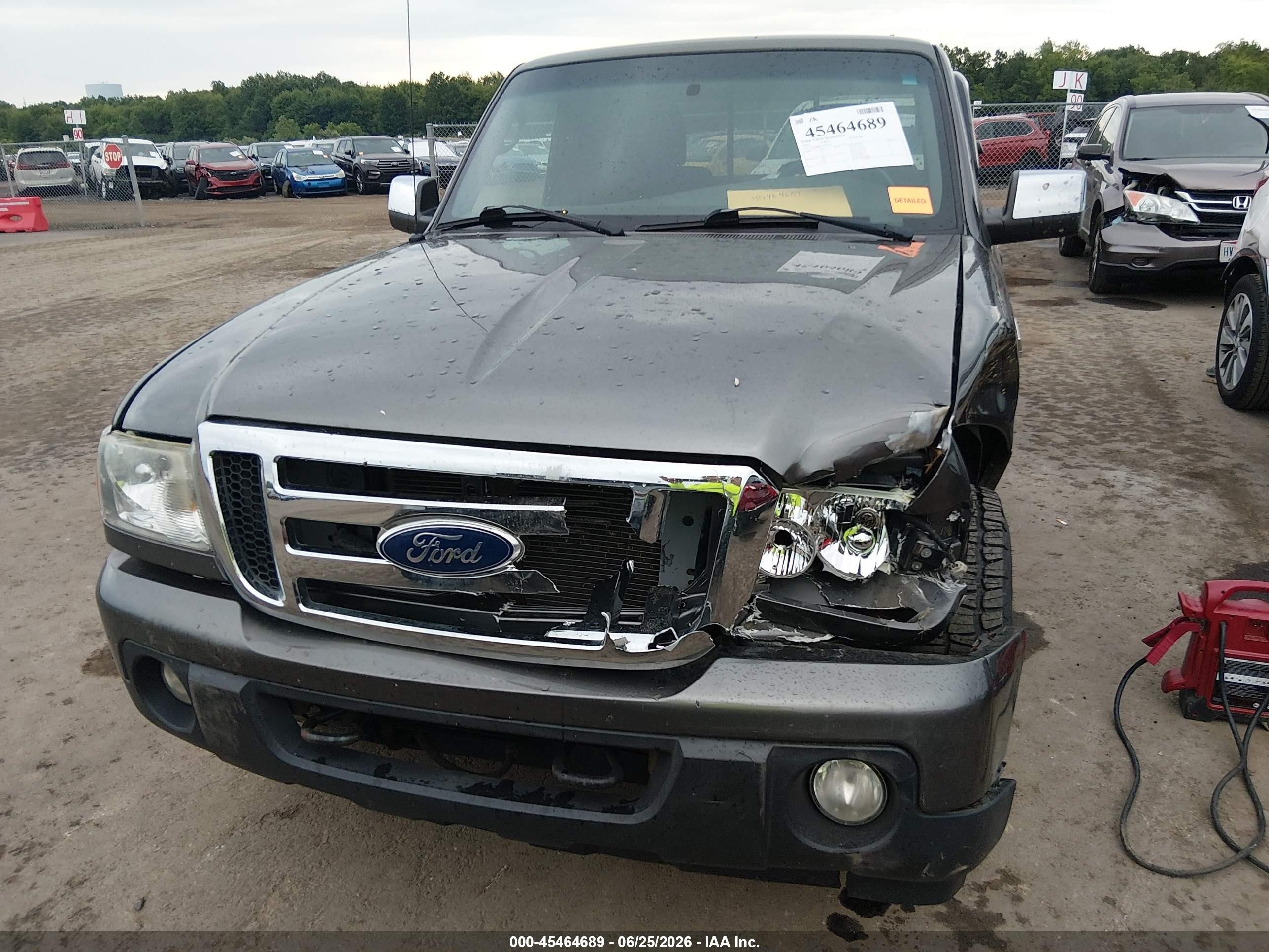 2010 Ford Ranger Xlt Gray vin: 1FTLR4FE0APA67591