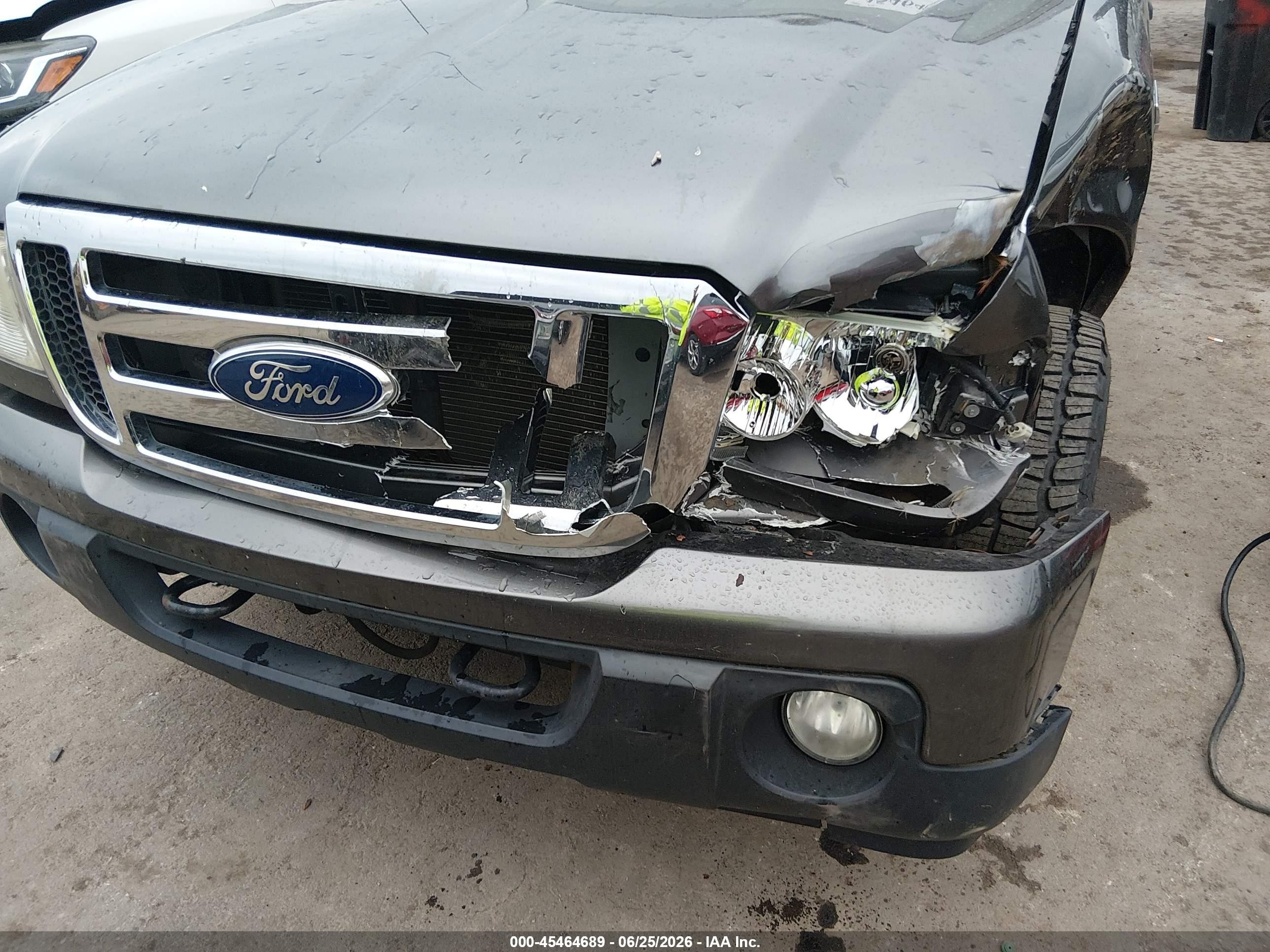 2010 Ford Ranger Xlt Gray vin: 1FTLR4FE0APA67591