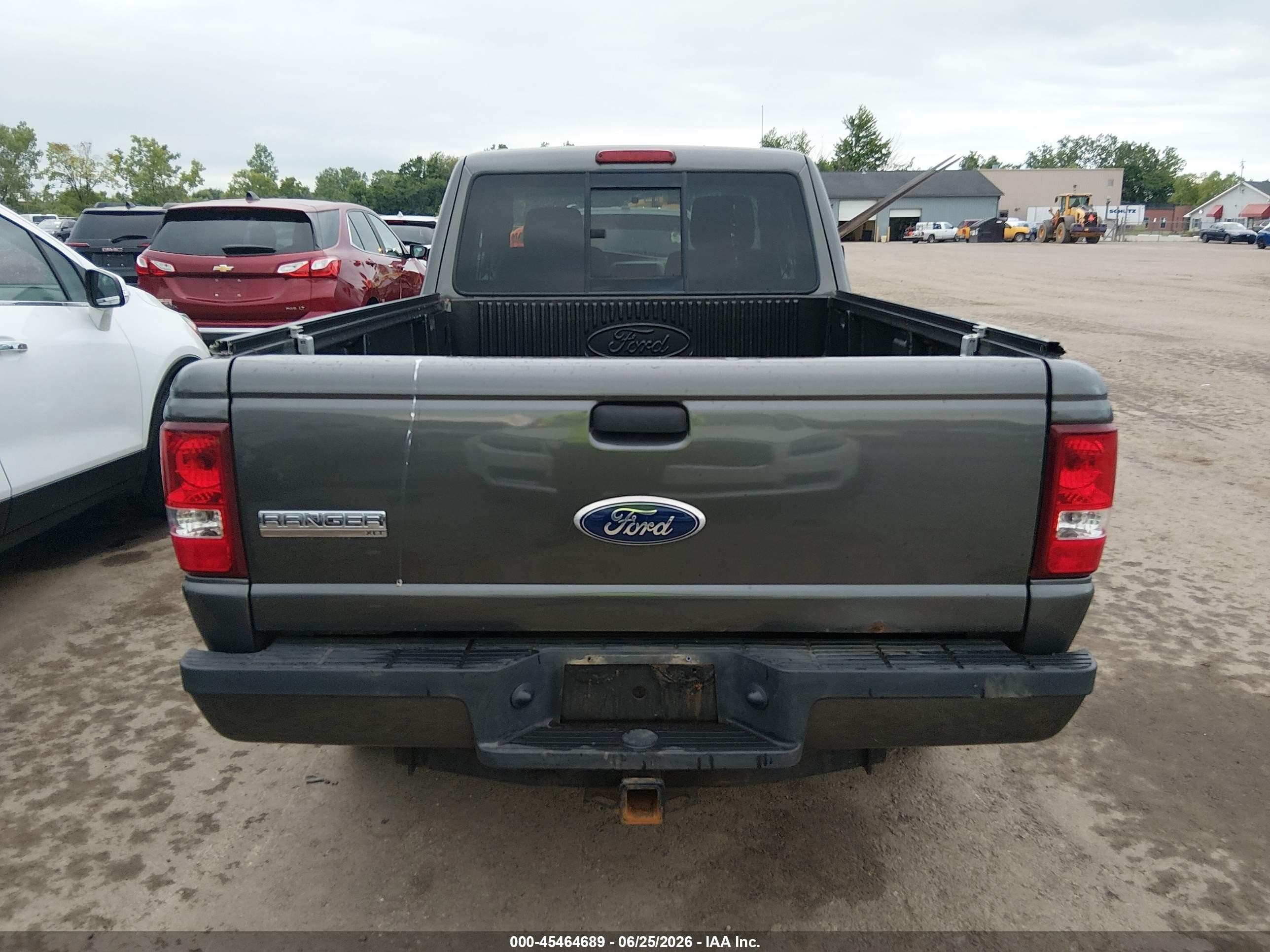 2010 Ford Ranger Xlt Gray vin: 1FTLR4FE0APA67591