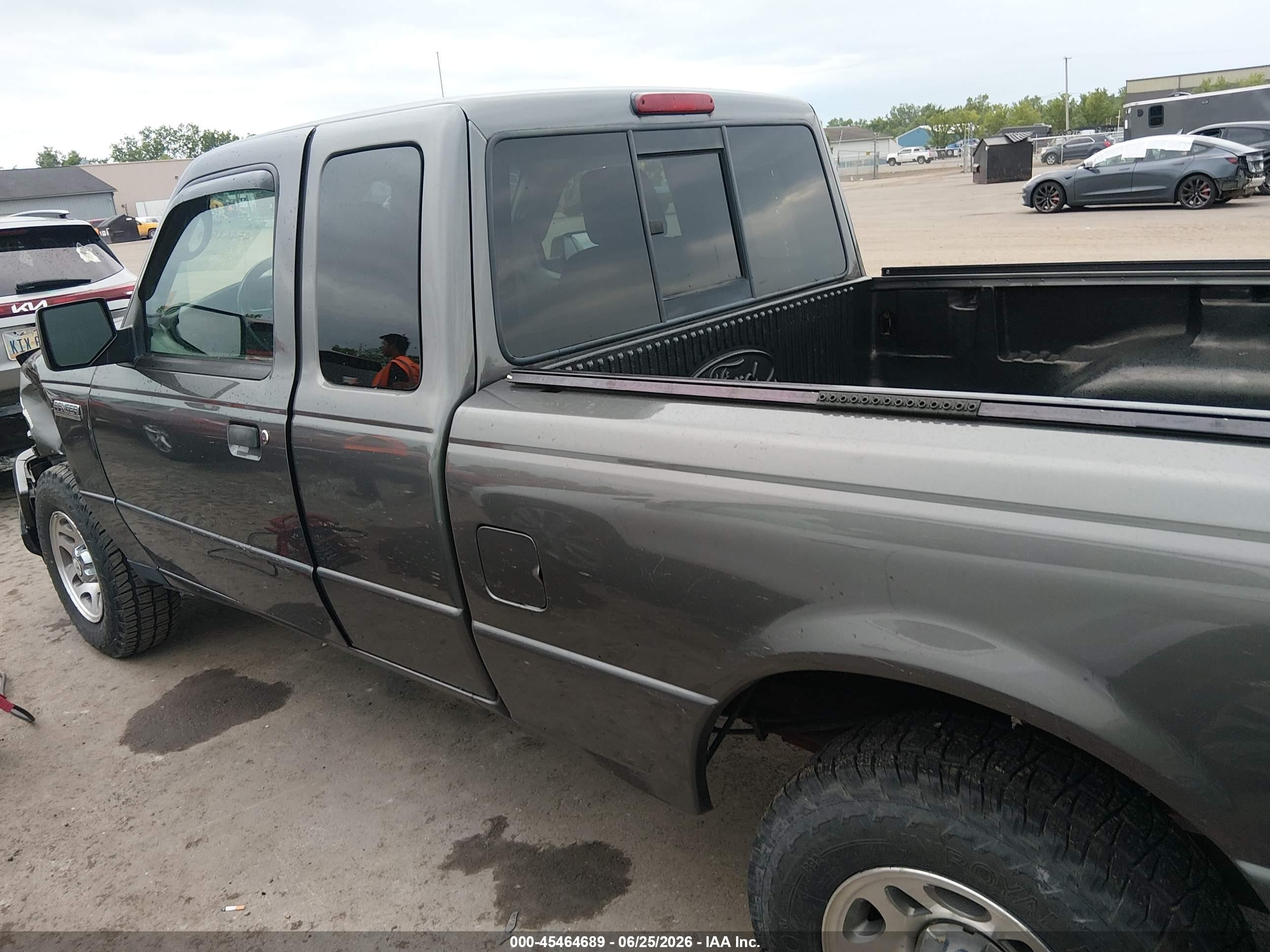 2010 Ford Ranger Xlt Gray vin: 1FTLR4FE0APA67591