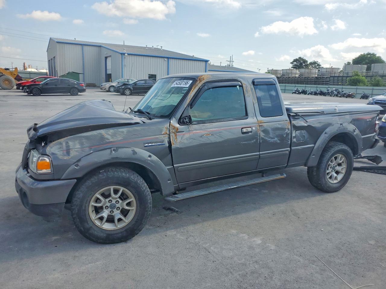 2010 Ford Ranger Super Cab Charcoal vin: 1FTLR4FE0APA71172
