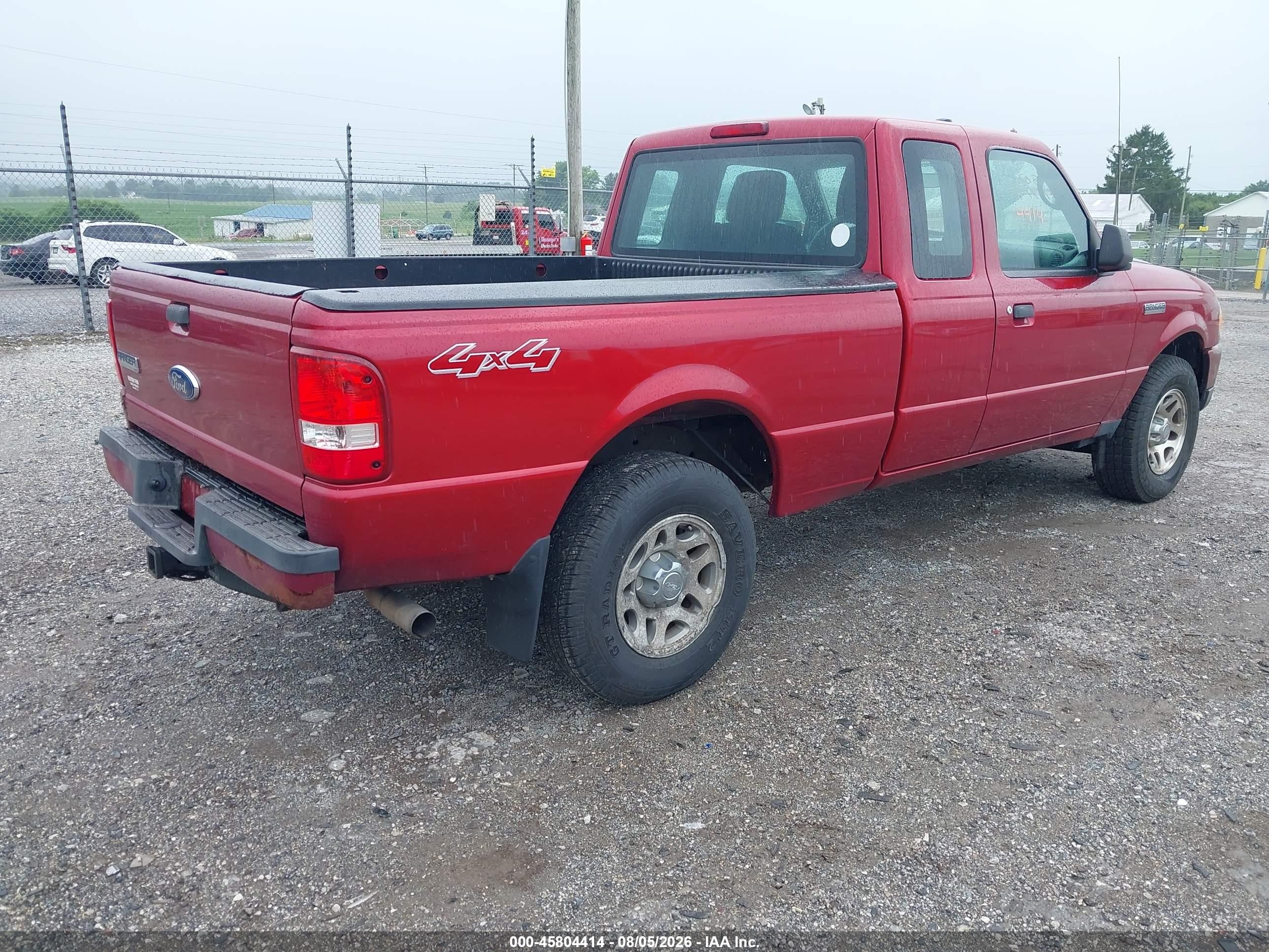 2011 Ford Ranger Xlt Red vin: 1FTLR4FE0BPA46094