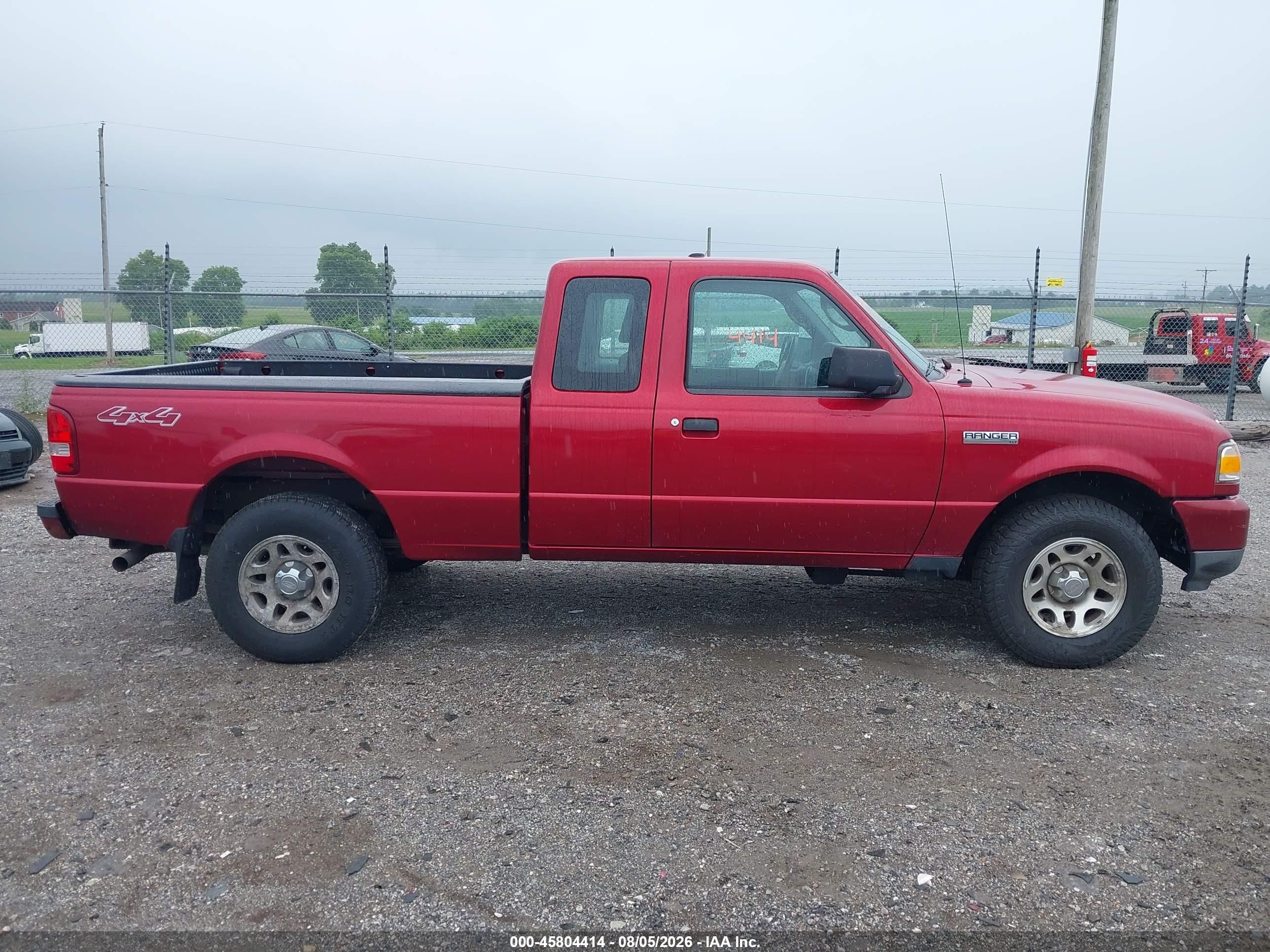 2011 Ford Ranger Xlt Red vin: 1FTLR4FE0BPA46094