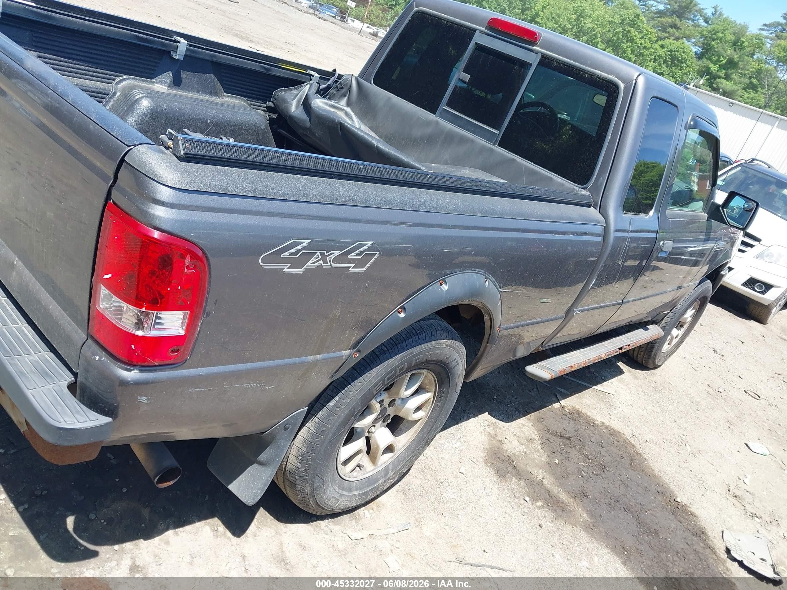 2010 Ford Ranger Sport/xlt Gray vin: 1FTLR4FE1APA01163