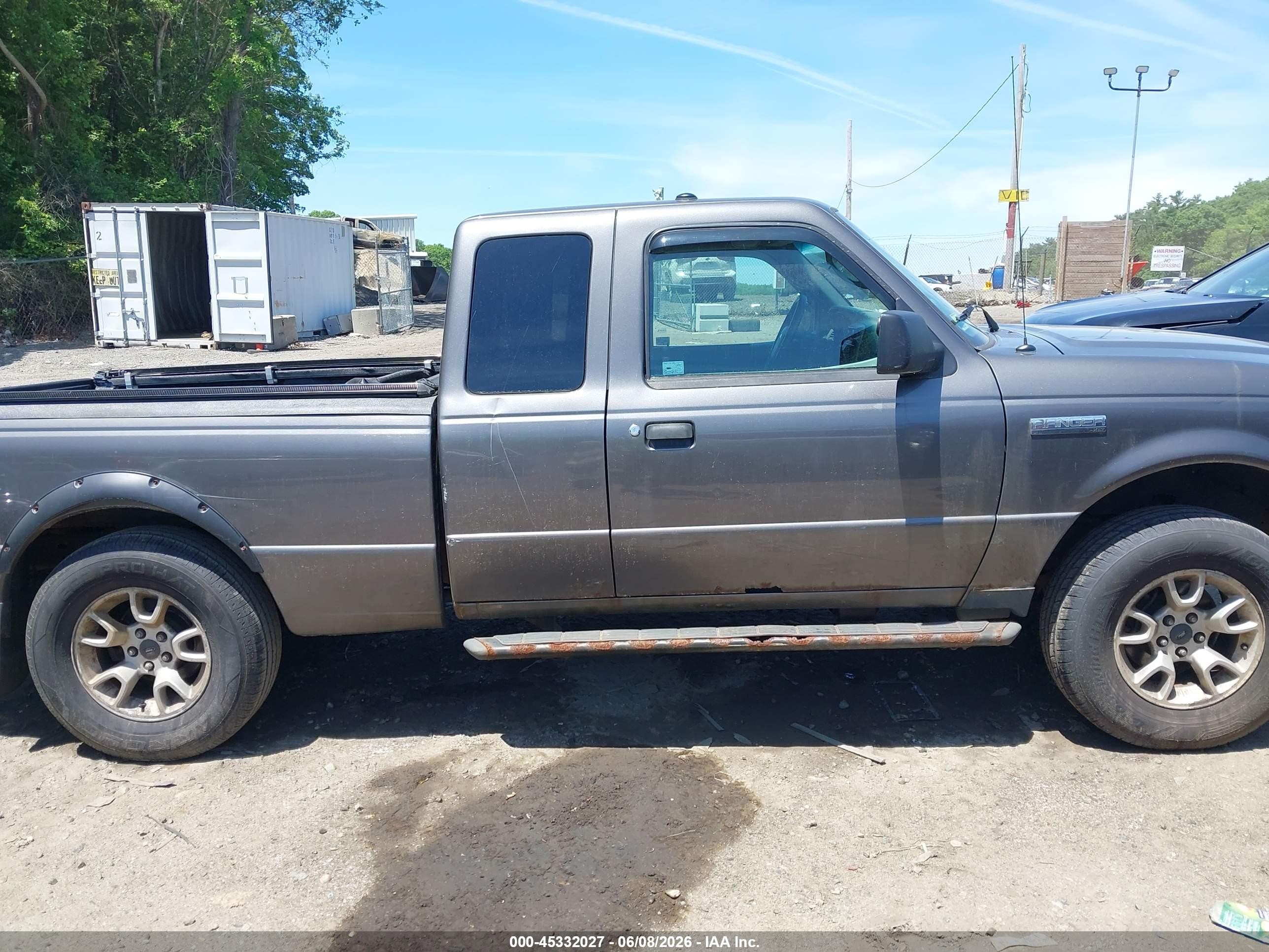 2010 Ford Ranger Sport/xlt Gray vin: 1FTLR4FE1APA01163