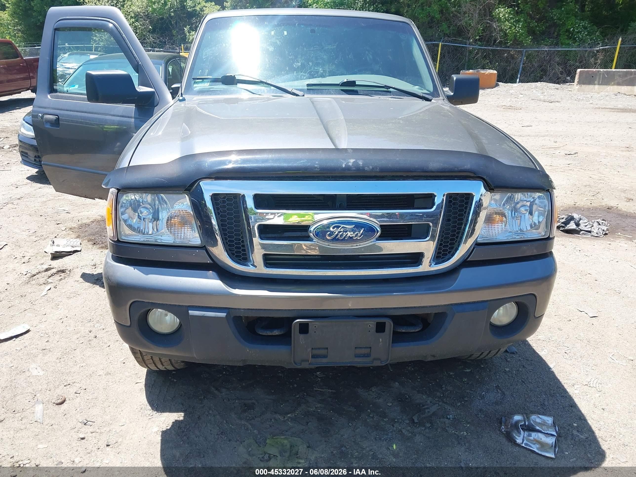 2010 Ford Ranger Sport/xlt Gray vin: 1FTLR4FE1APA01163