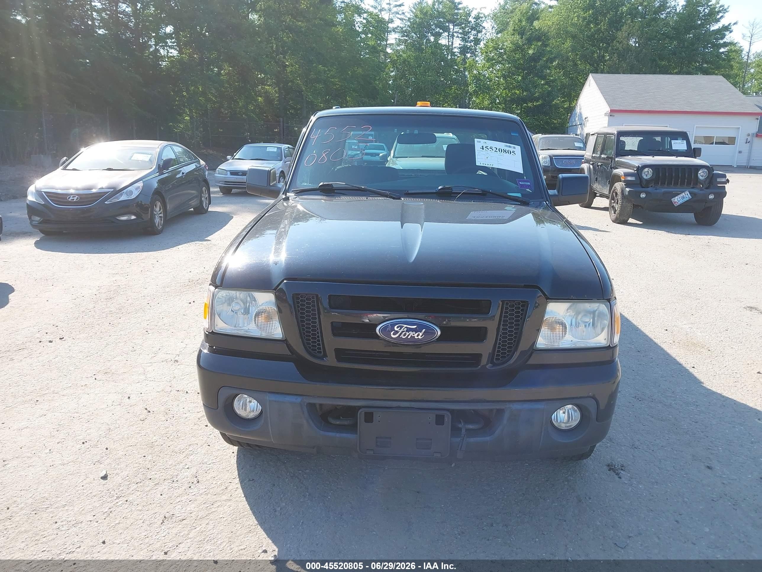 2010 Ford Ranger Sport/xlt Black vin: 1FTLR4FE1APA20070