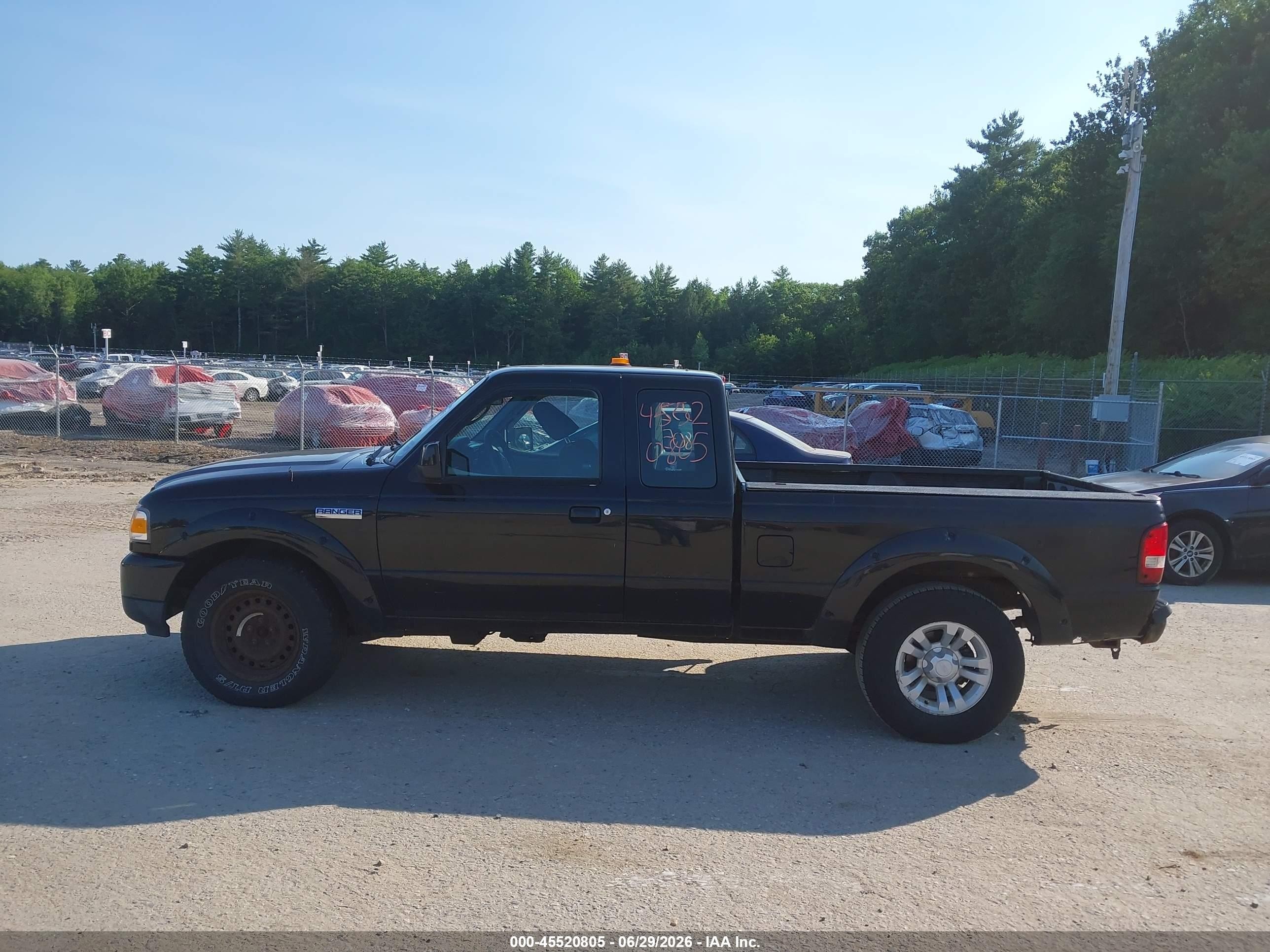2010 Ford Ranger Sport/xlt Black vin: 1FTLR4FE1APA20070