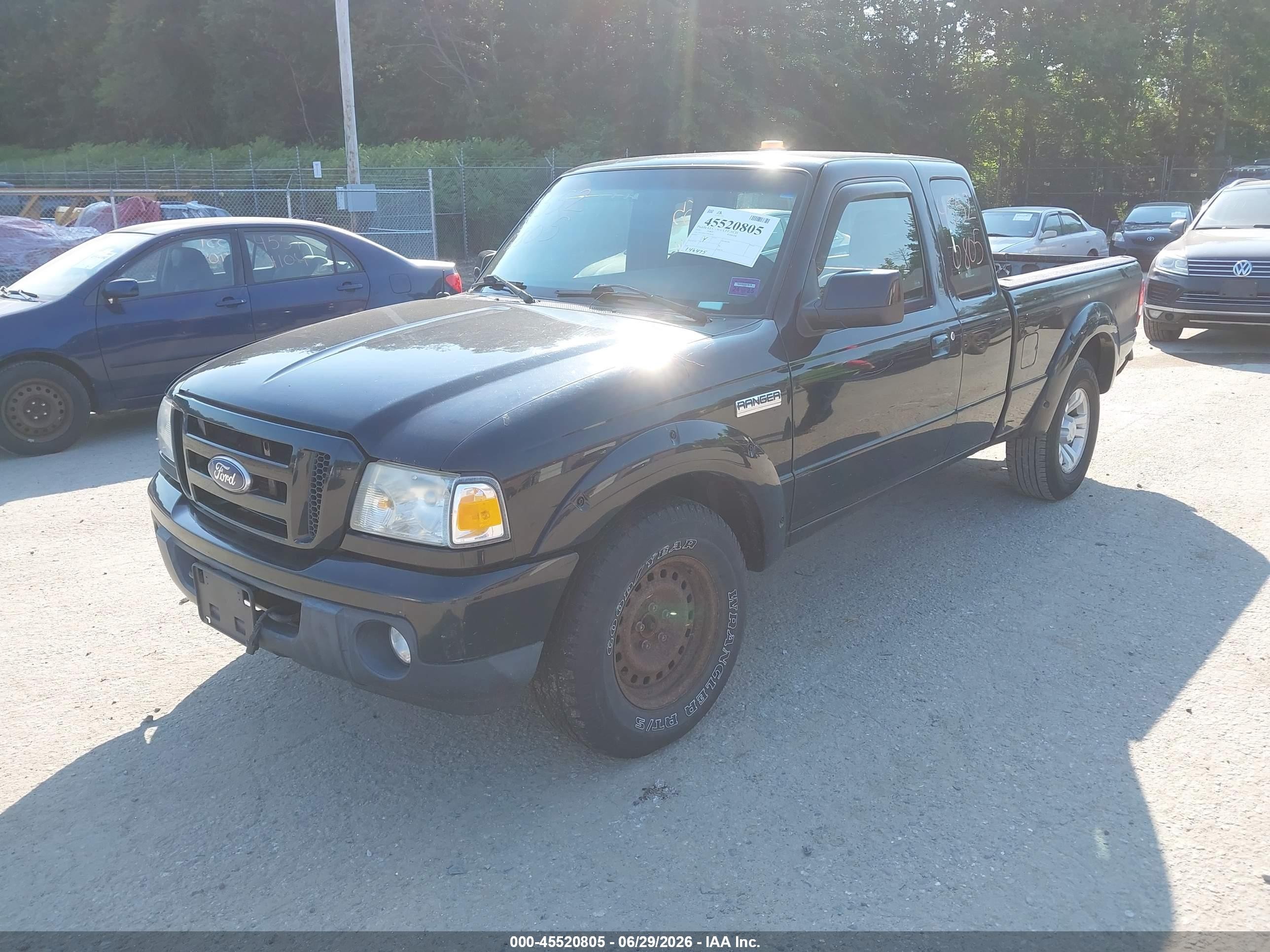 2010 Ford Ranger Sport/xlt Black vin: 1FTLR4FE1APA20070