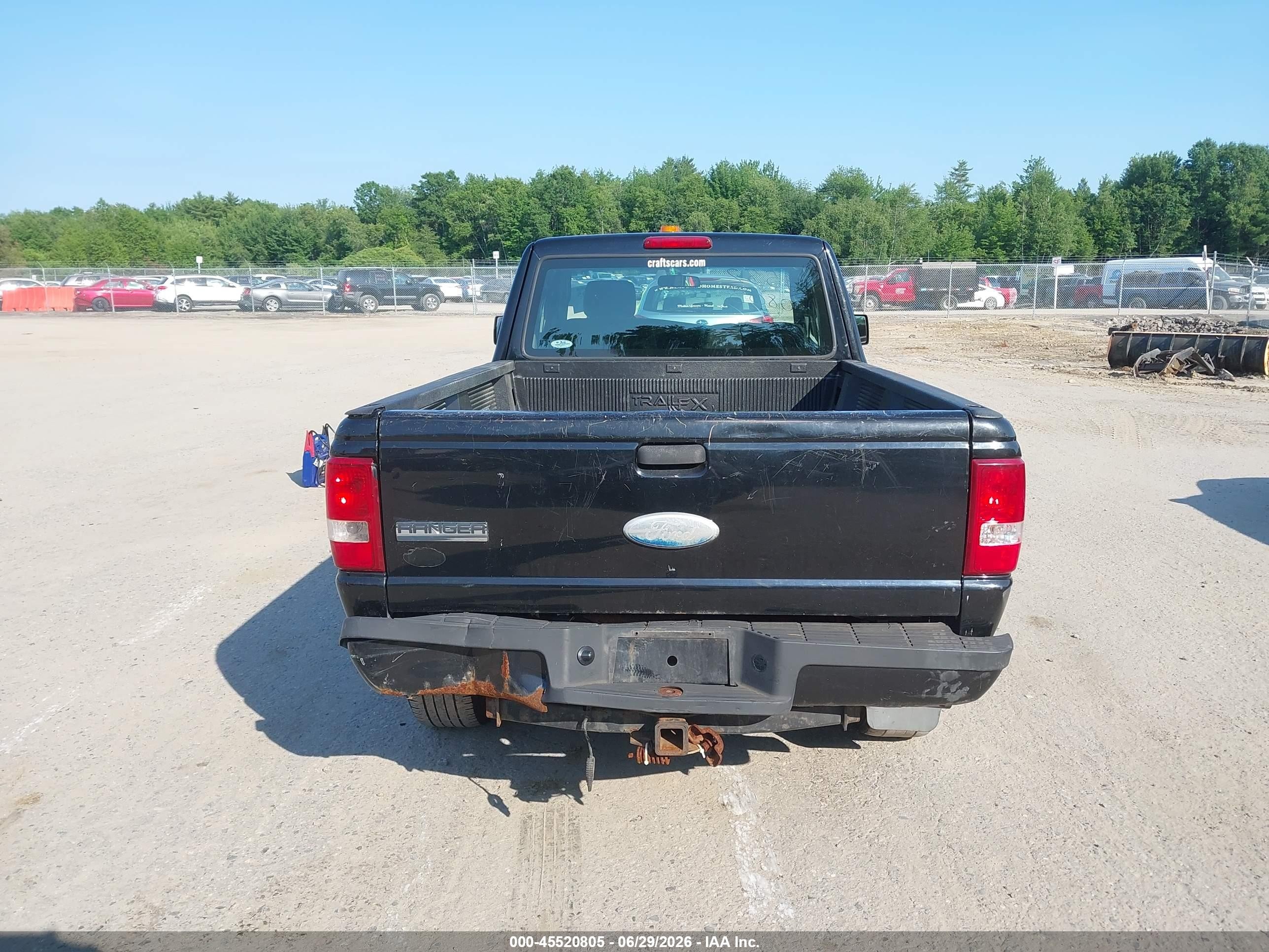 2010 Ford Ranger Sport/xlt Black vin: 1FTLR4FE1APA20070