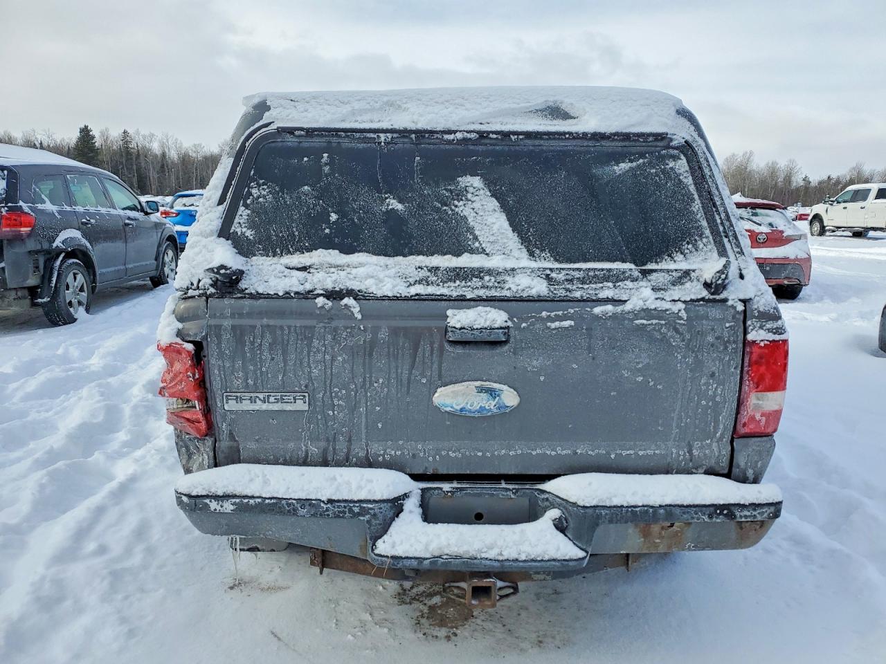 2010 Ford Ranger Super Cab Gray vin: 1FTLR4FE1APA53781