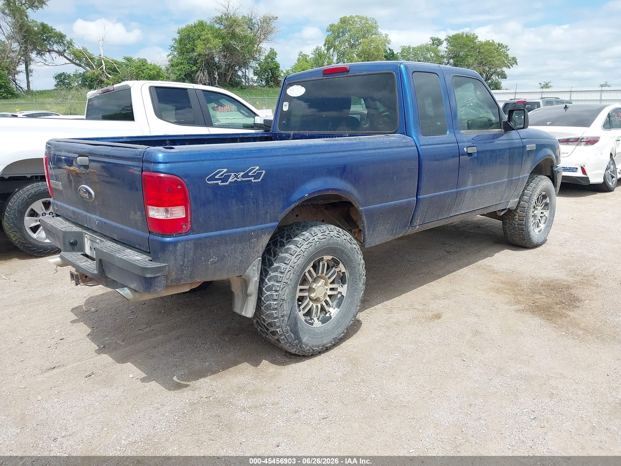 2011 Ford Ranger Sport/xlt Синий vin: 1FTLR4FE1BPA22192