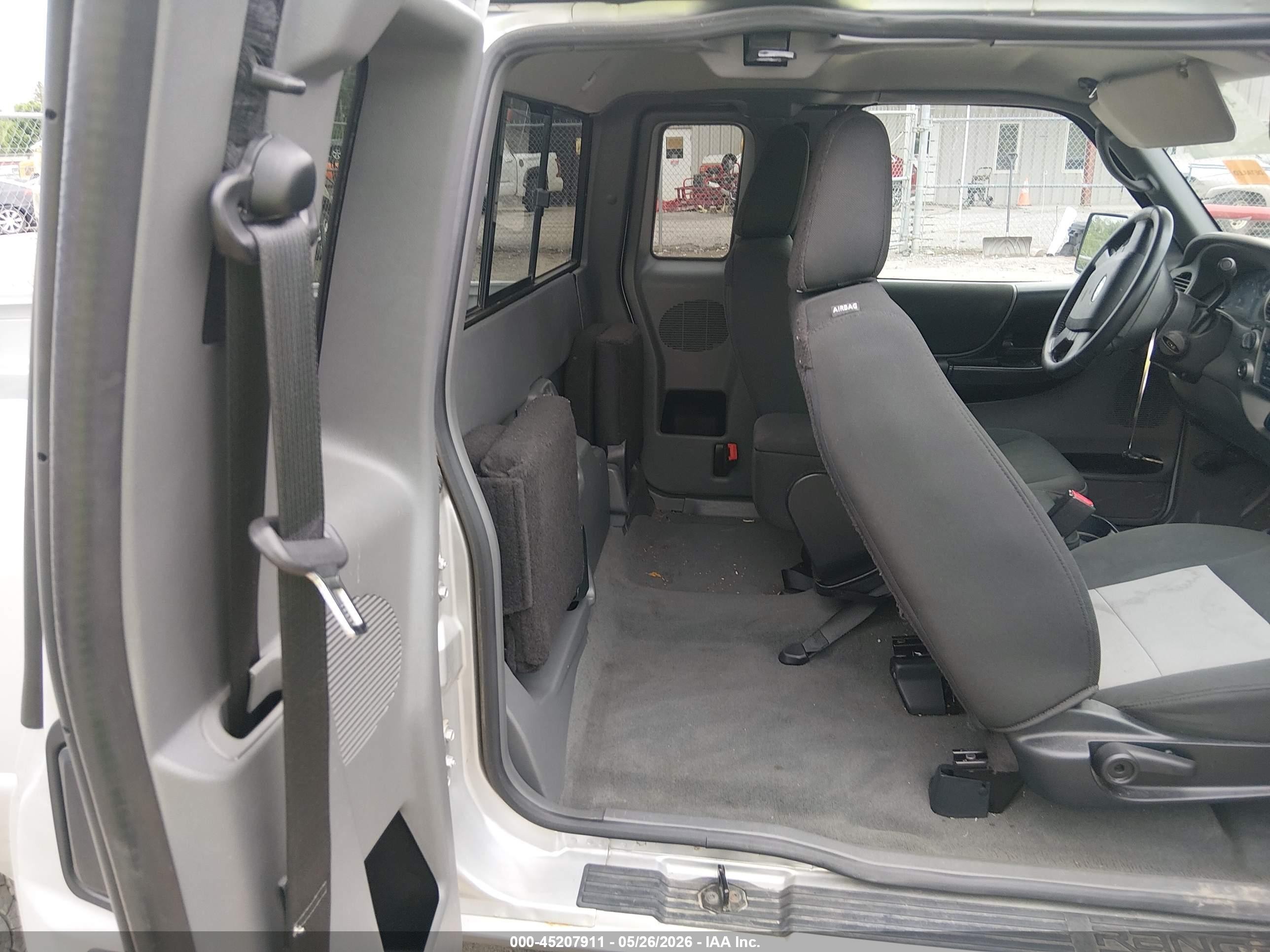 2011 Ford Ranger Xlt Silver vin: 1FTLR4FE1BPA24203