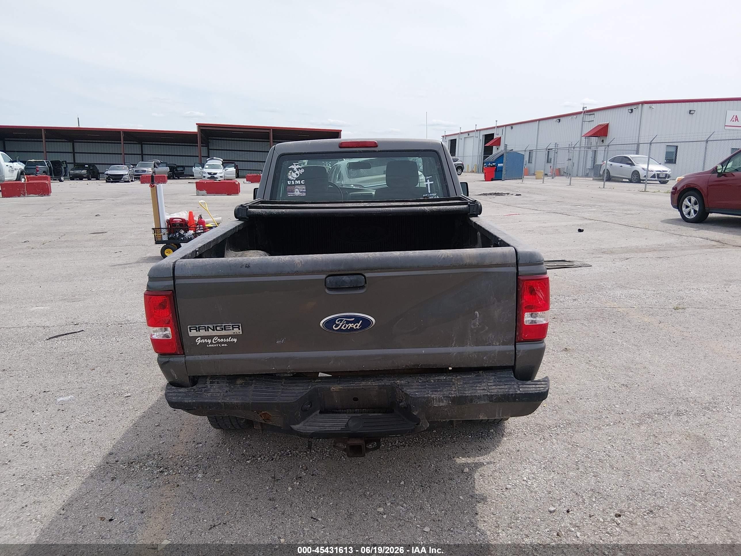 2011 Ford Ranger Super Cab Gray vin: 1FTLR4FE1BPA30860