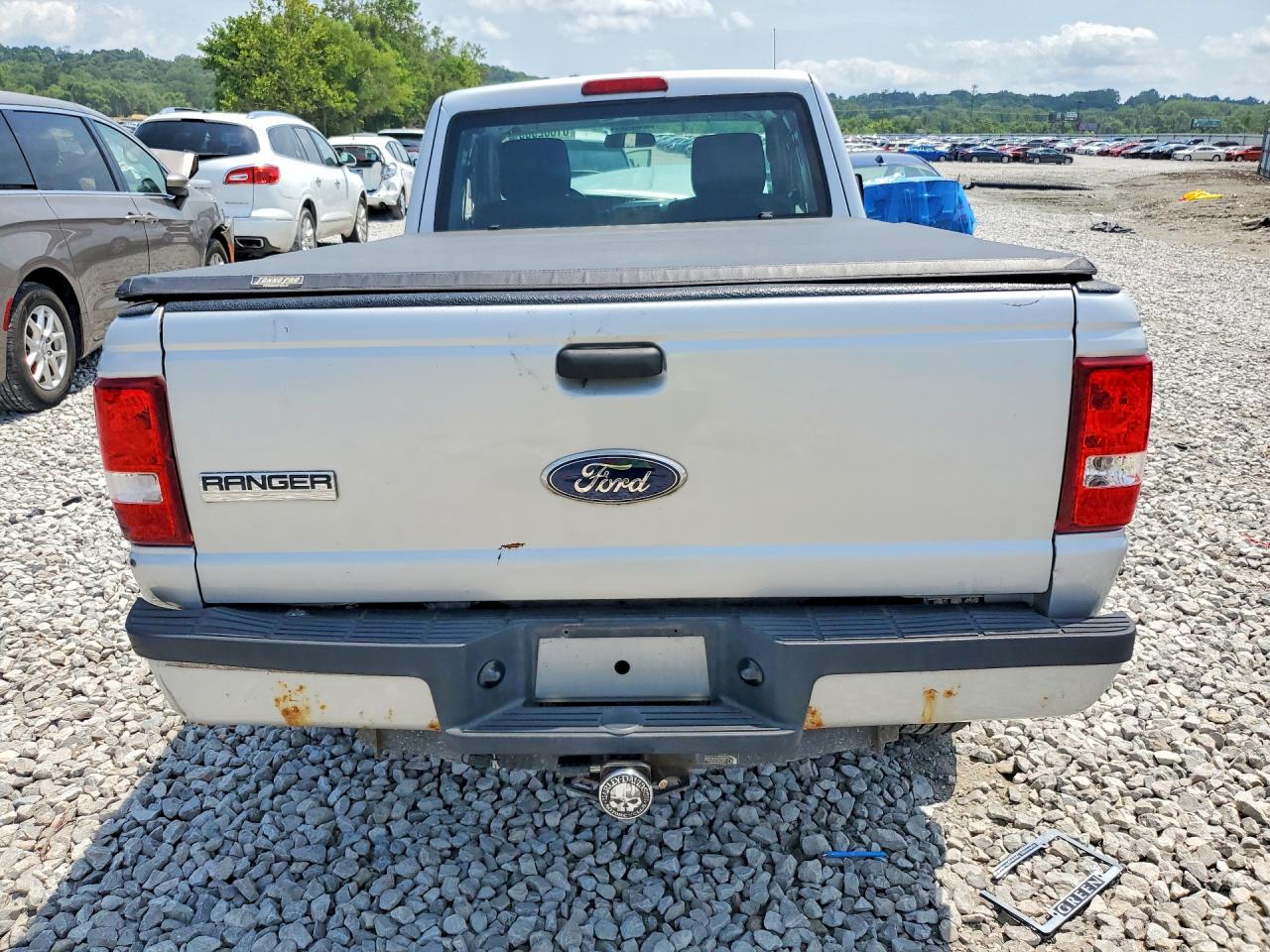 2011 Ford Ranger Super Cab Gray vin: 1FTLR4FE1BPA43771