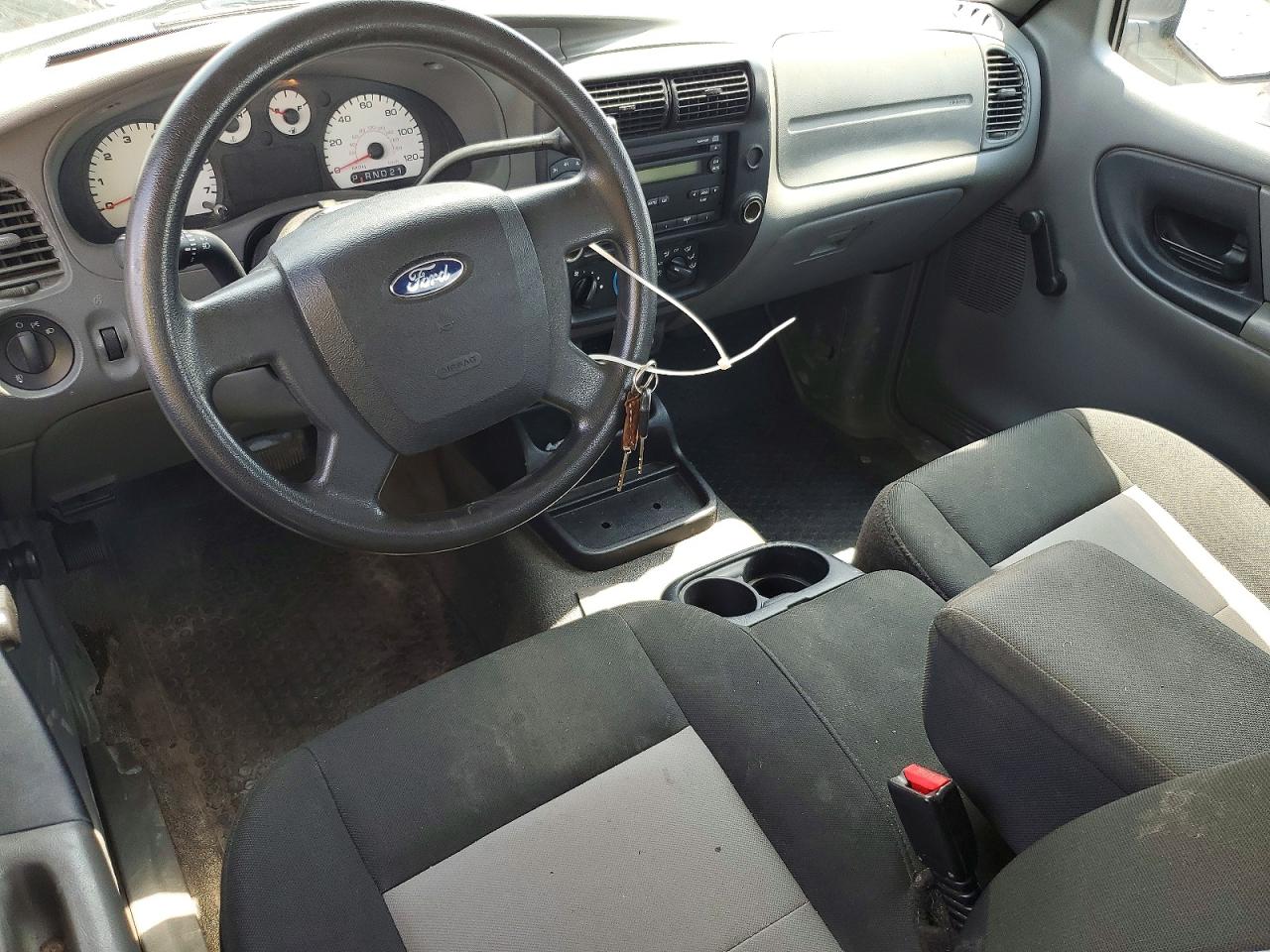 2011 Ford Ranger Super Cab Gray vin: 1FTLR4FE1BPA43771