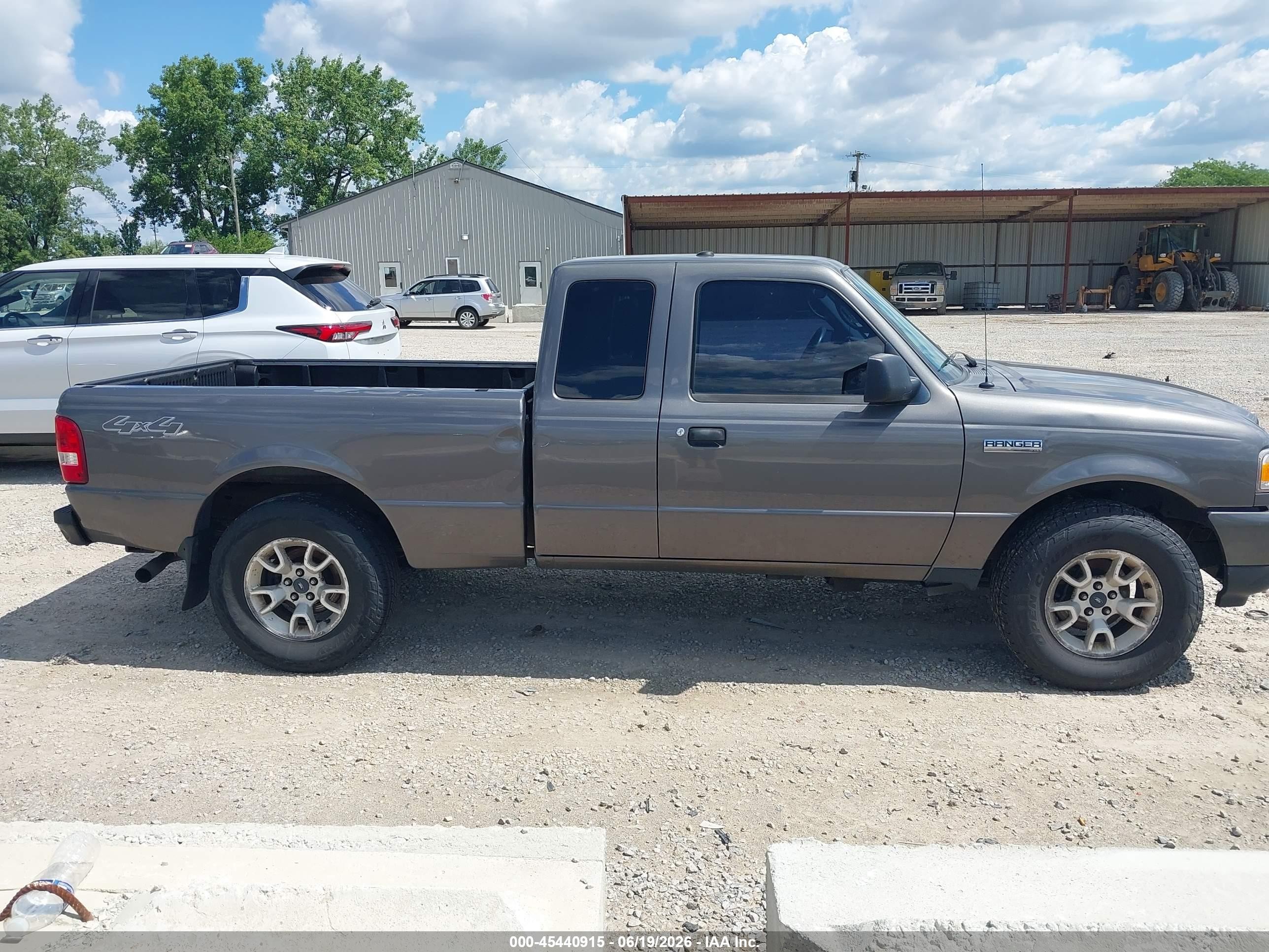 2011 Ford Ranger Xlt Gray vin: 1FTLR4FE1BPA94512