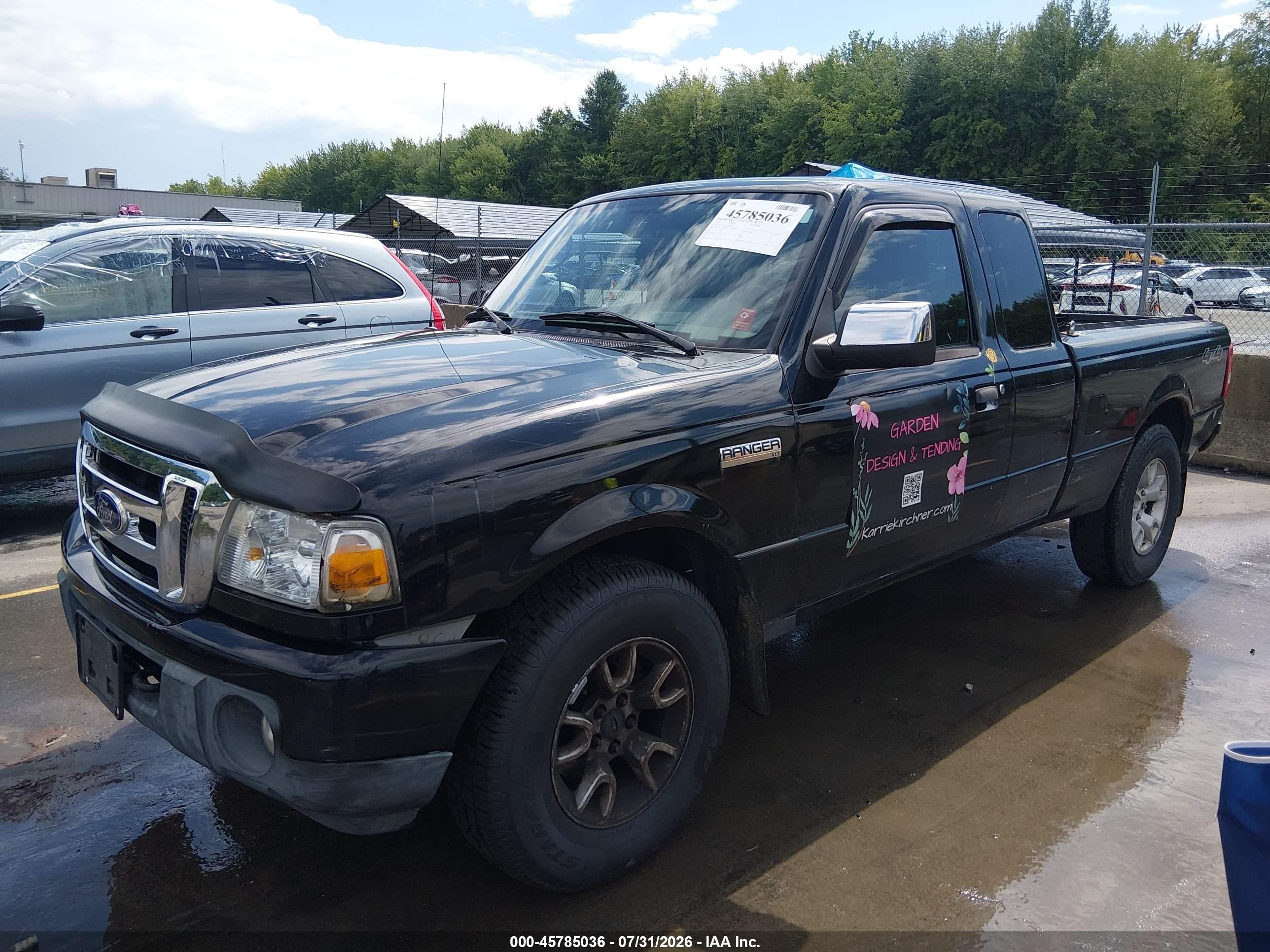 2010 Ford Ranger Sport/xlt Черный vin: 1FTLR4FE2APA14861