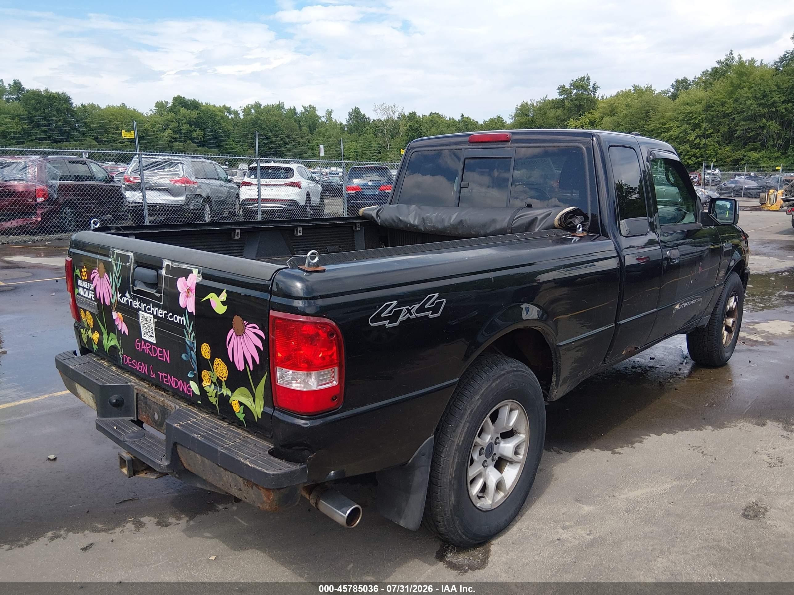 2010 Ford Ranger Sport/xlt Черный vin: 1FTLR4FE2APA14861