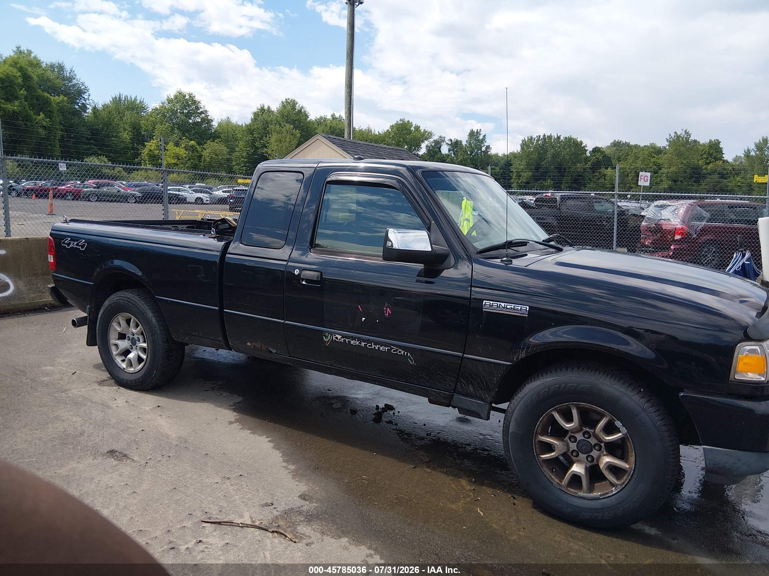 2010 Ford Ranger Sport/xlt Черный vin: 1FTLR4FE2APA14861